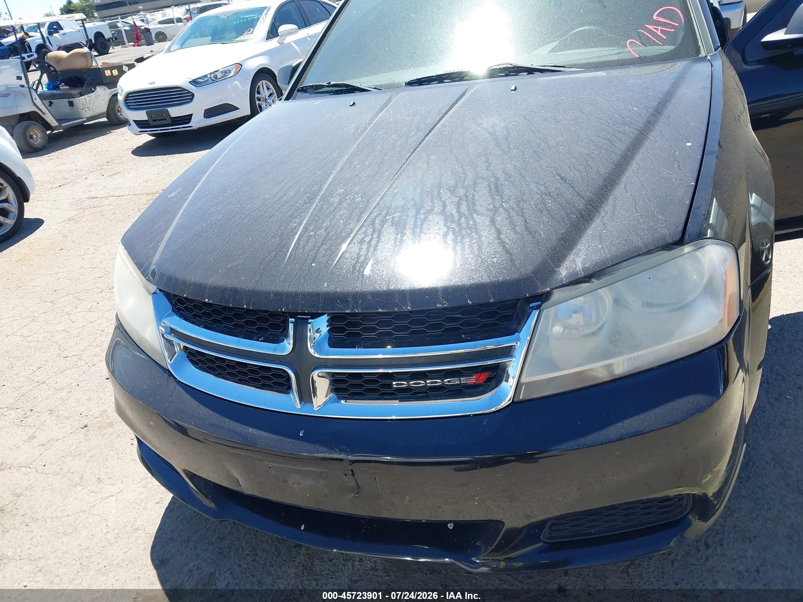 2013 Dodge Avenger Se Черный vin: 1C3CDZAB9DN643675