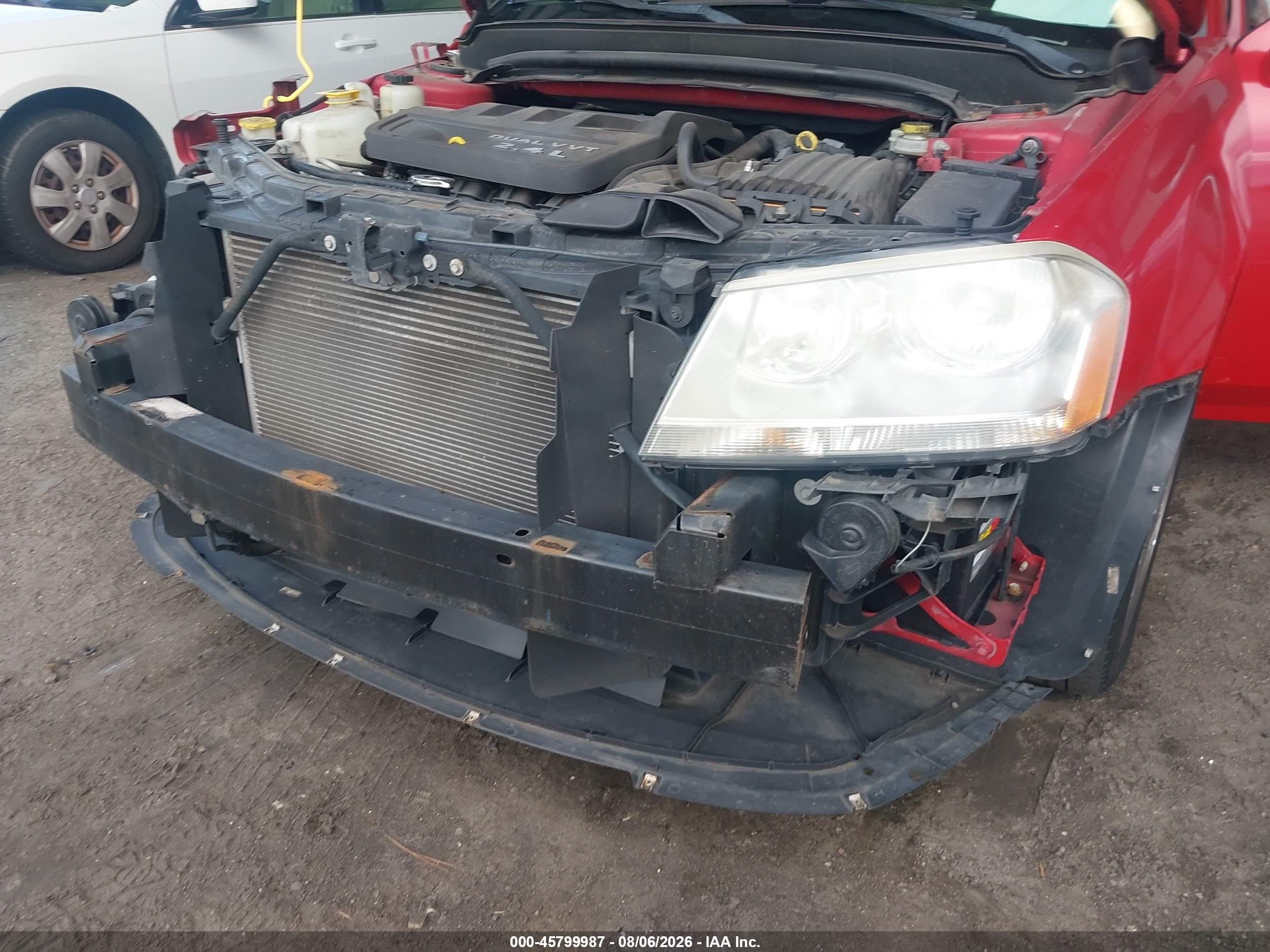 2013 Dodge Avenger Se Red vin: 1C3CDZAB9DN657902