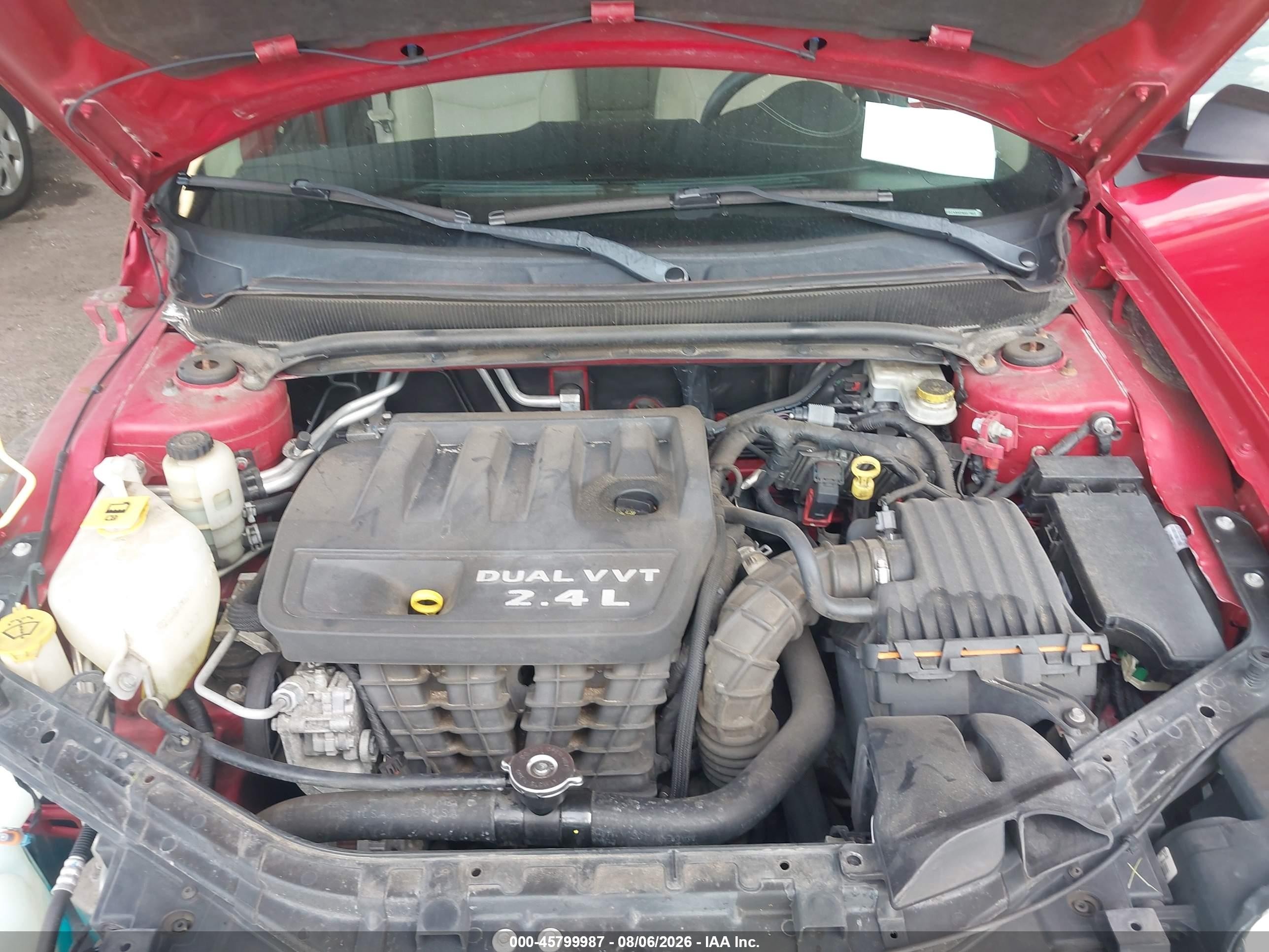 2013 Dodge Avenger Se Red vin: 1C3CDZAB9DN657902
