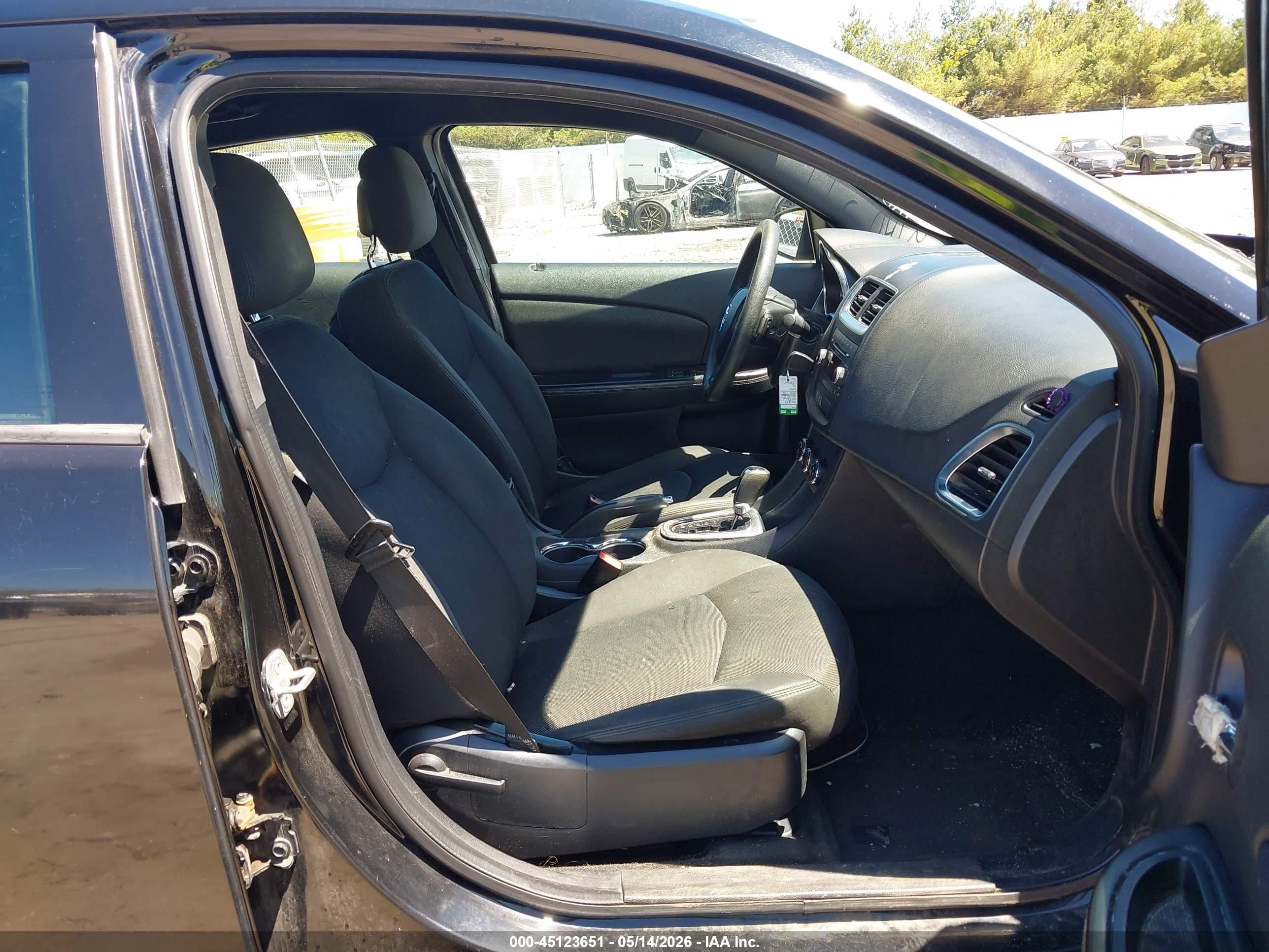 2013 Dodge Avenger Se Black vin: 1C3CDZAB9DN662954