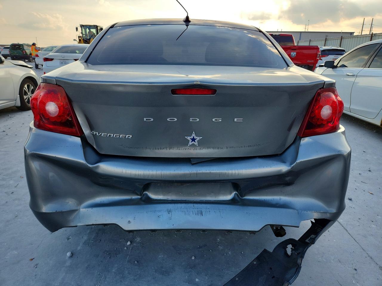 2013 Dodge Avenger Se Gray vin: 1C3CDZAB9DN675686