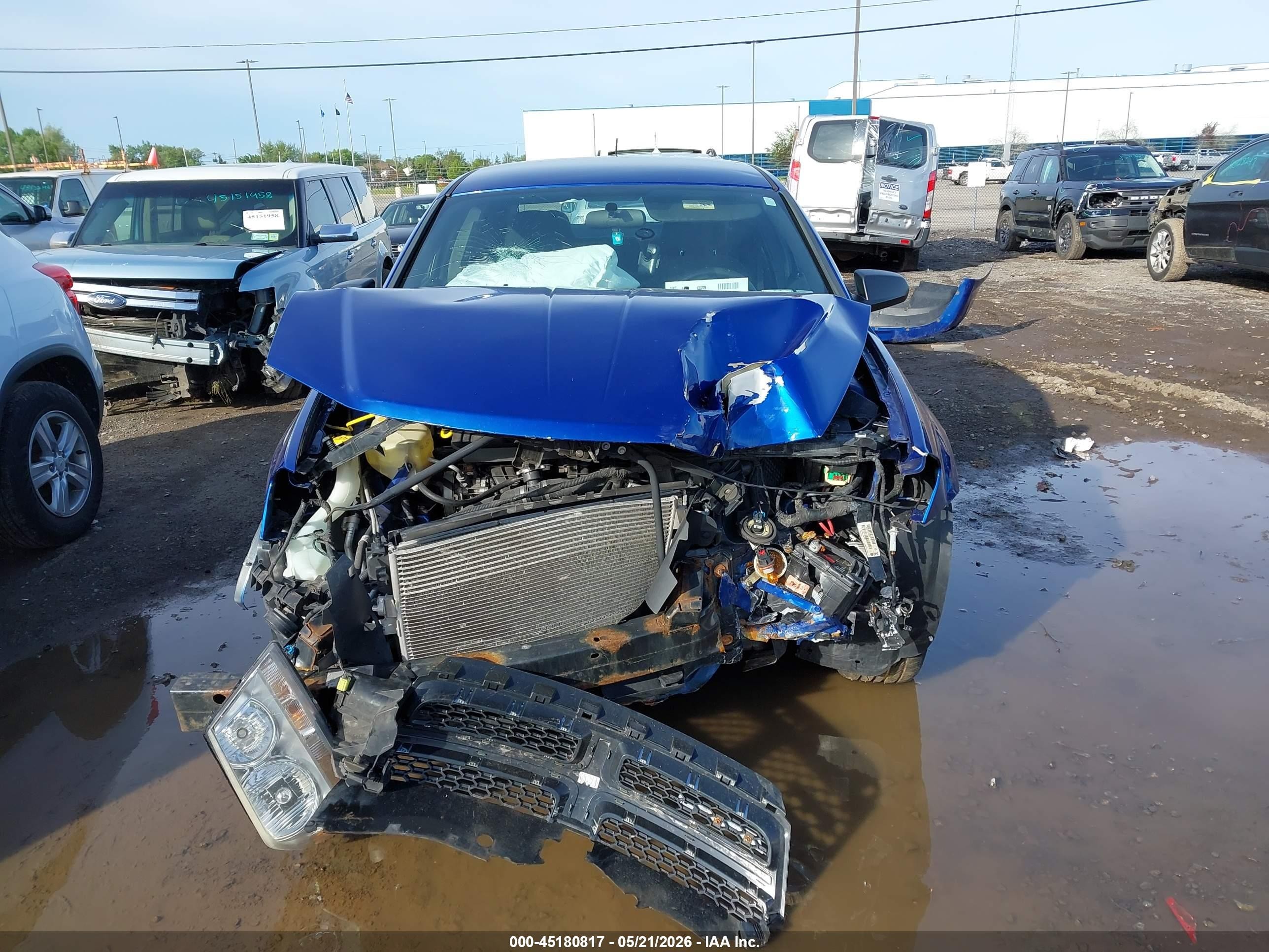 2013 Dodge Avenger Se Blue vin: 1C3CDZAB9DN677163