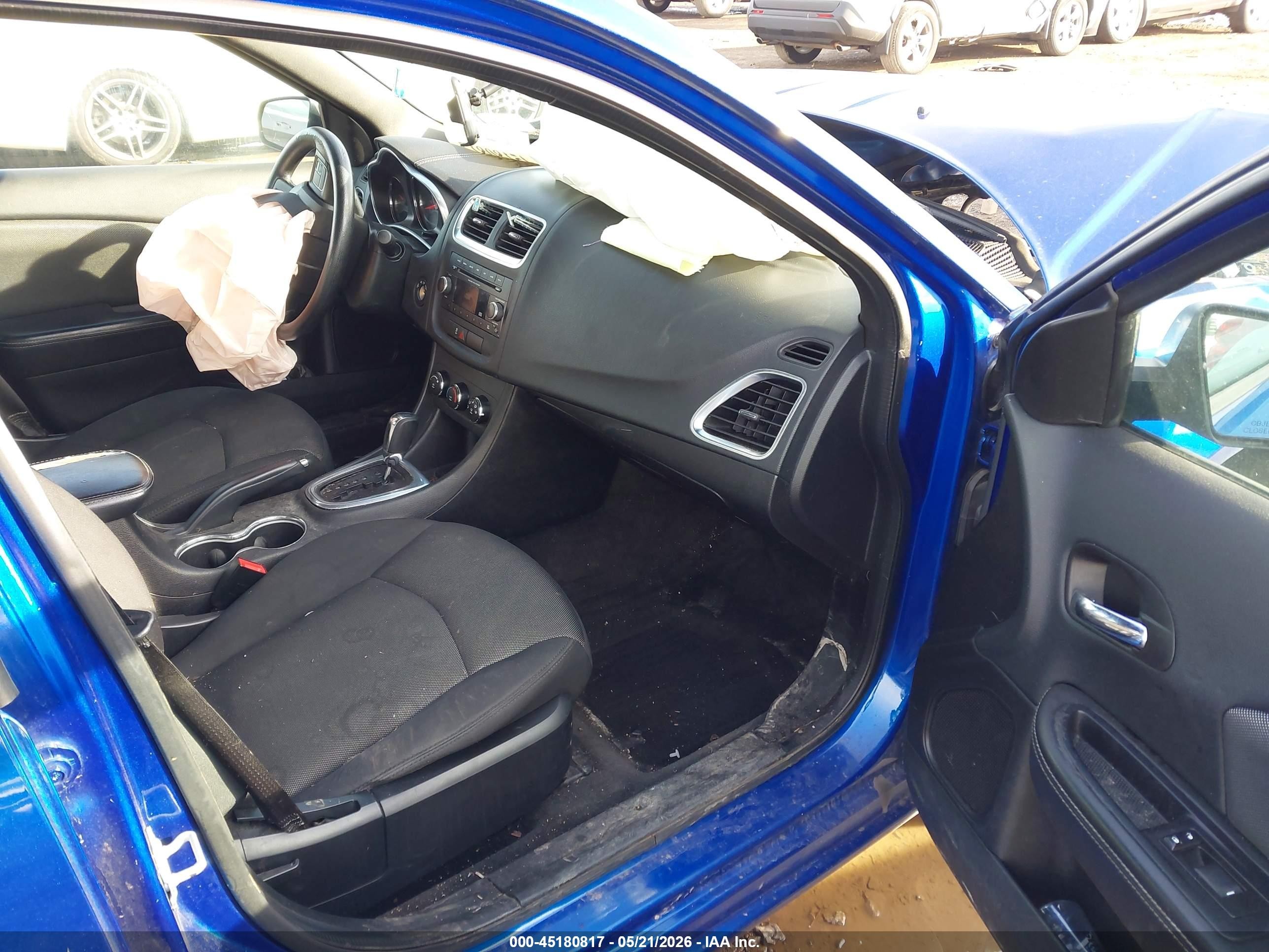 2013 Dodge Avenger Se Blue vin: 1C3CDZAB9DN677163