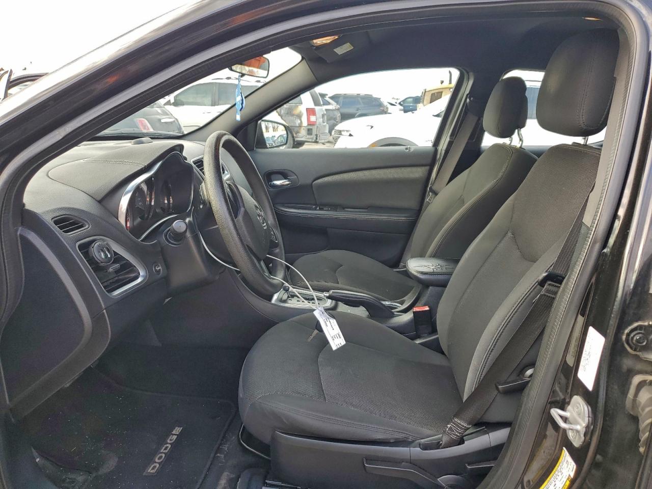 2013 Dodge Avenger Se Black vin: 1C3CDZAB9DN688230