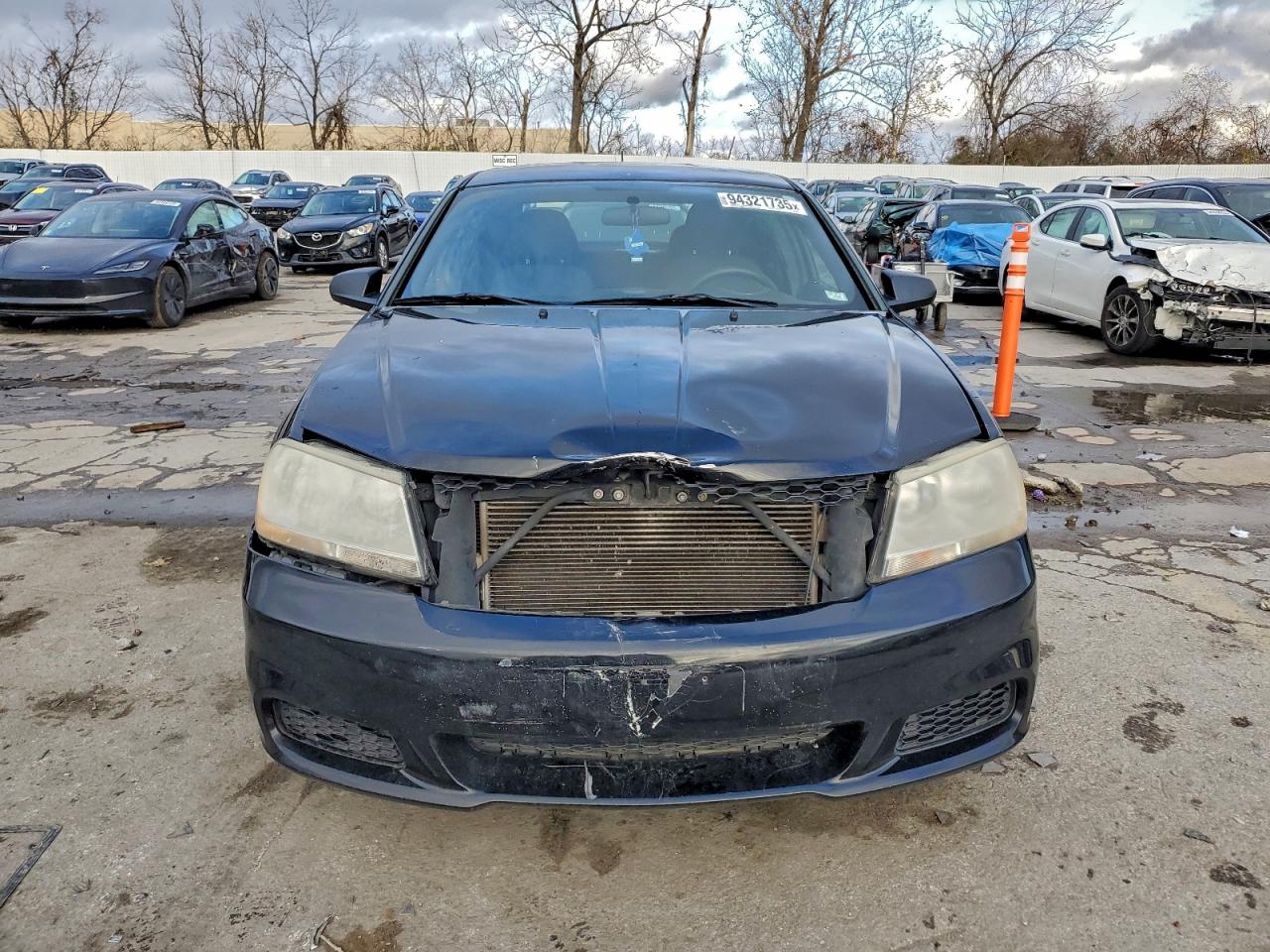 2013 Dodge Avenger Se Black vin: 1C3CDZAB9DN688230