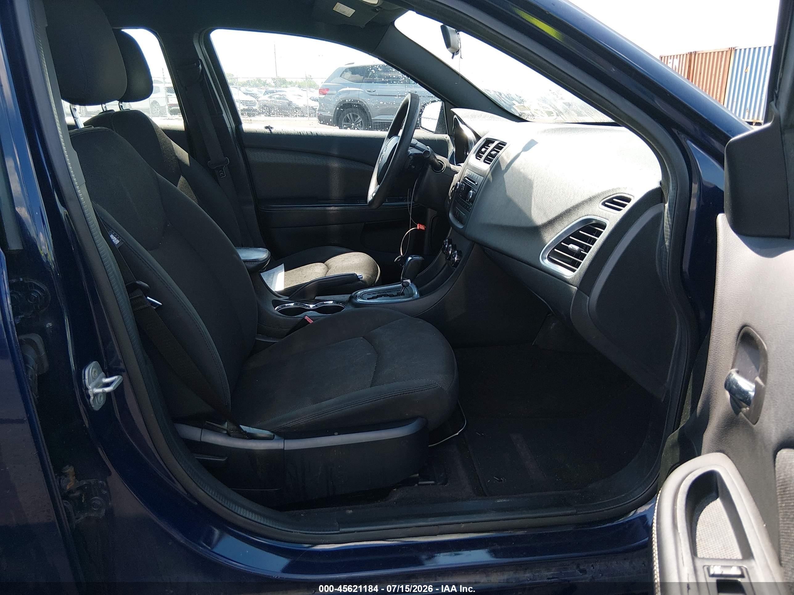 2013 Dodge Avenger Se Blue vin: 1C3CDZAB9DN724949