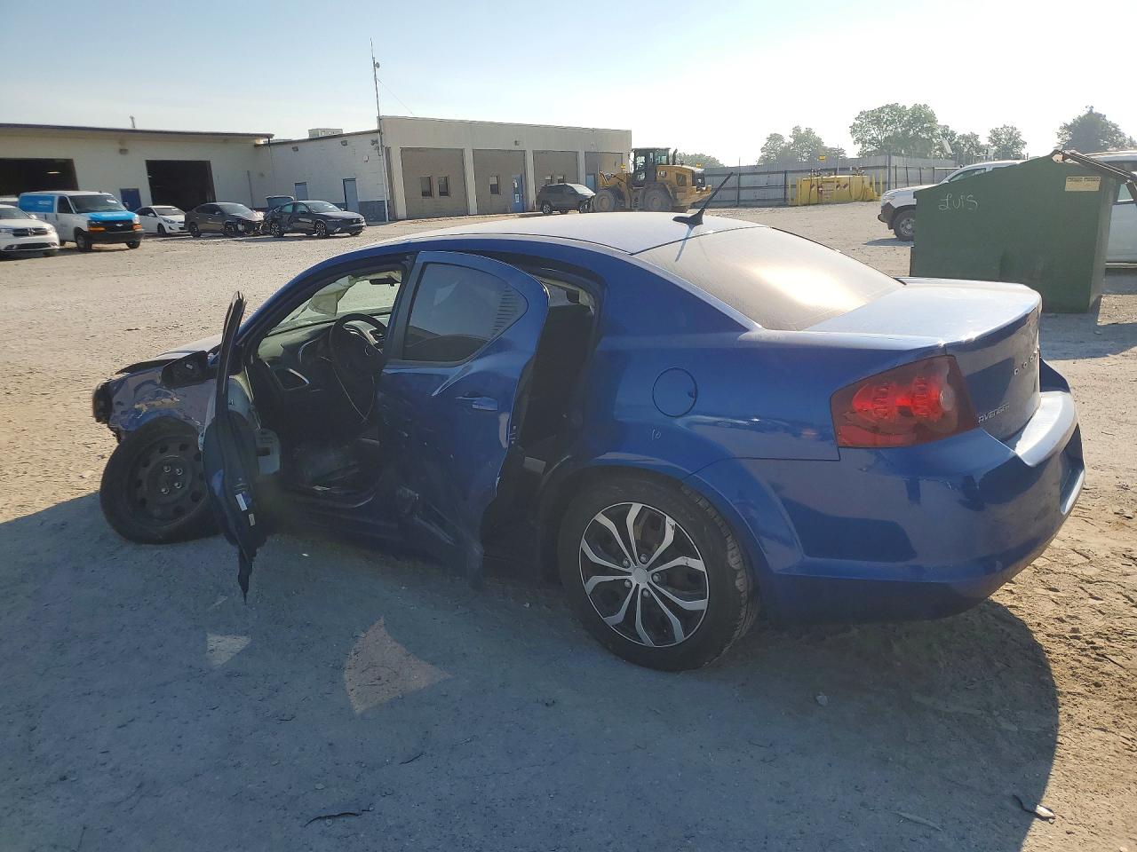 2013 Dodge Avenger Se Blue vin: 1C3CDZAB9DN757238