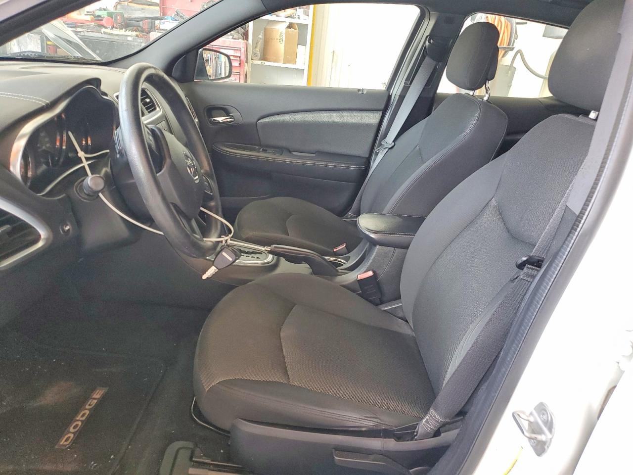 2013 Dodge Avenger Se White vin: 1C3CDZAB9DN773309