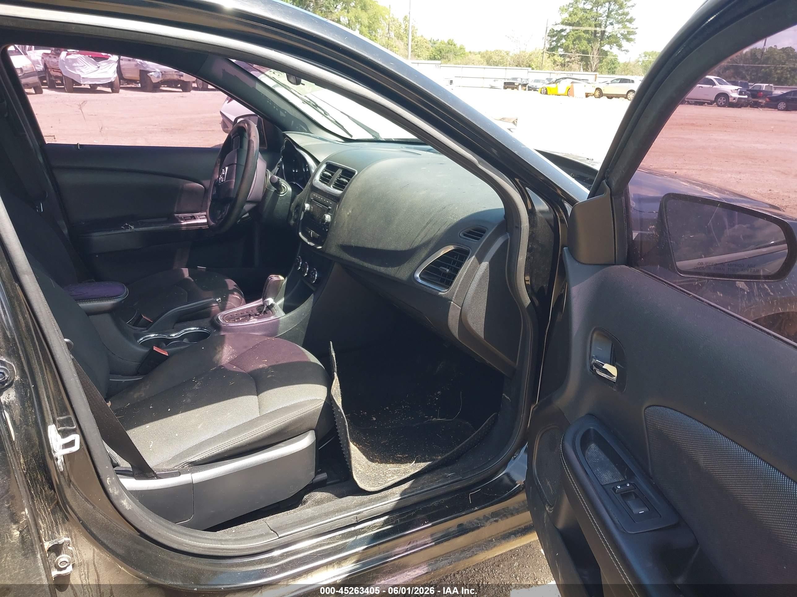 2014 Dodge Avenger Se Black vin: 1C3CDZAB9EN103082