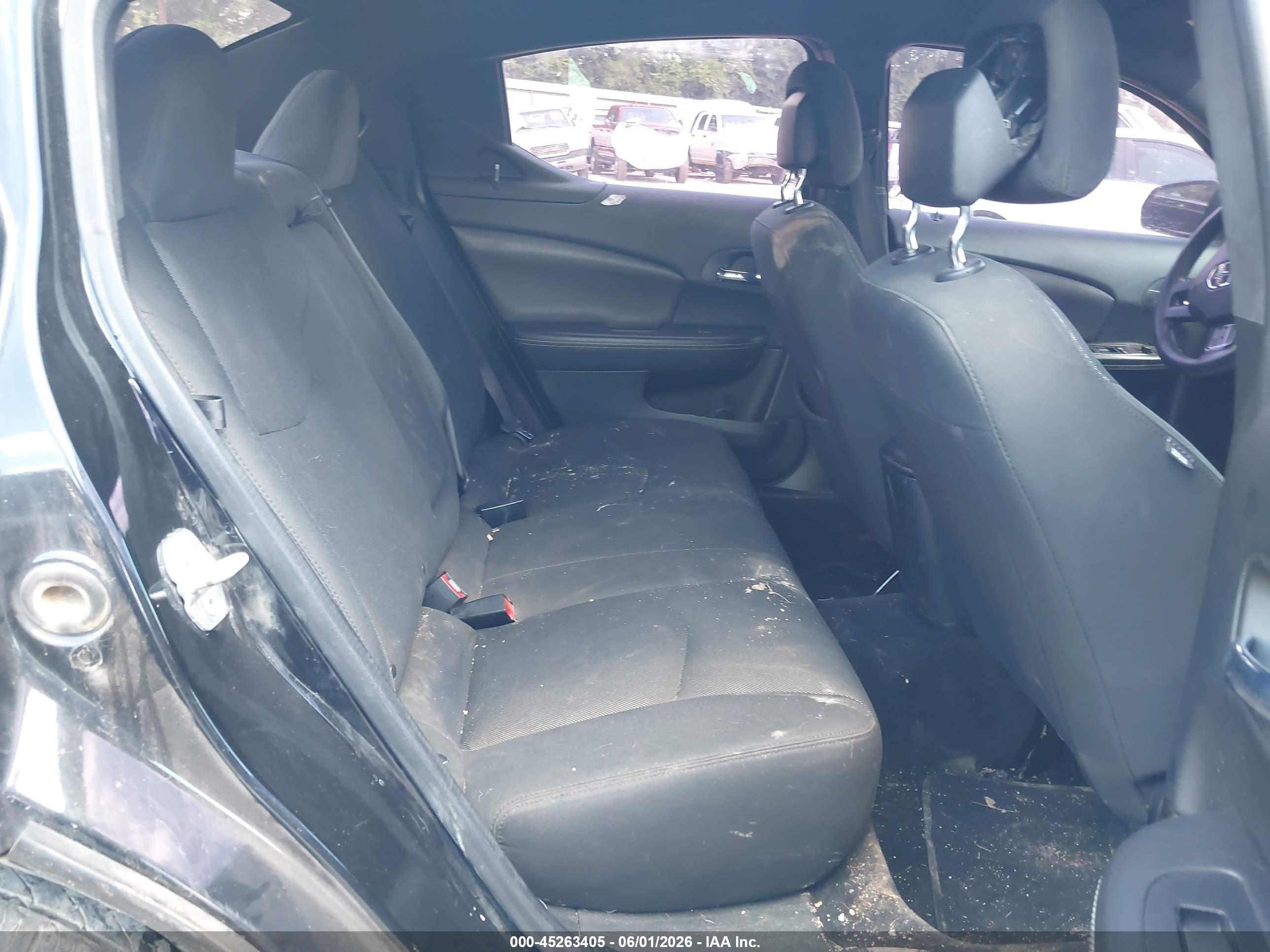 2014 Dodge Avenger Se Black vin: 1C3CDZAB9EN103082