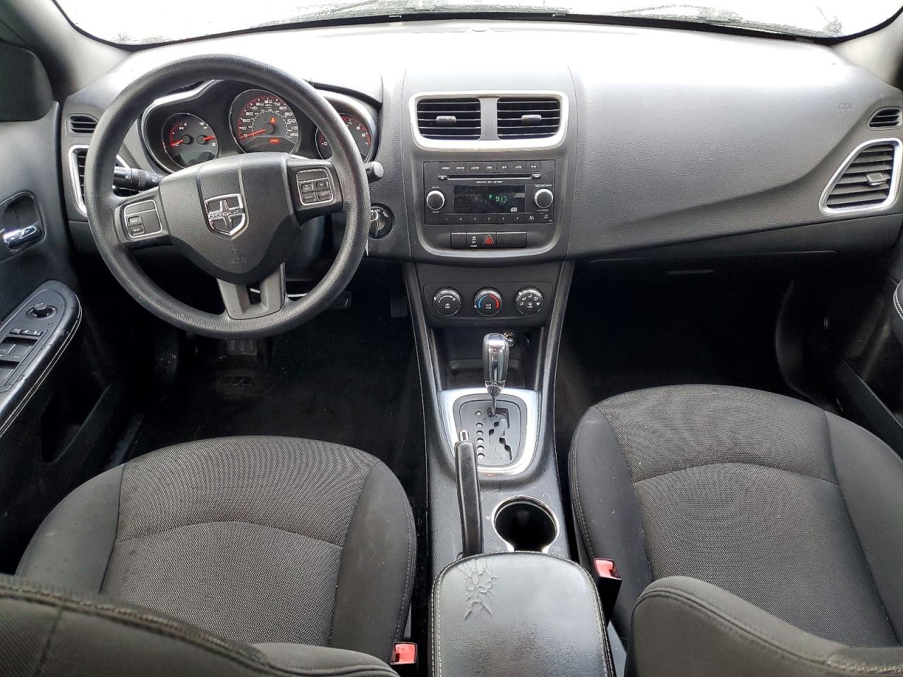 2014 Dodge Avenger Se White vin: 1C3CDZAB9EN112980