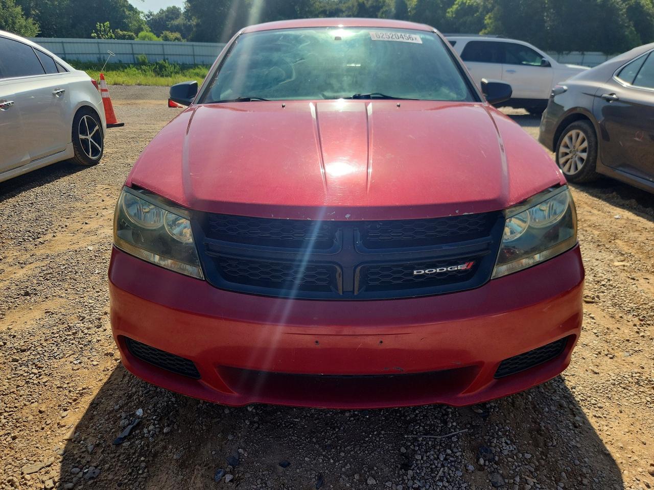 2014 Dodge Avenger Se Red vin: 1C3CDZAB9EN116544