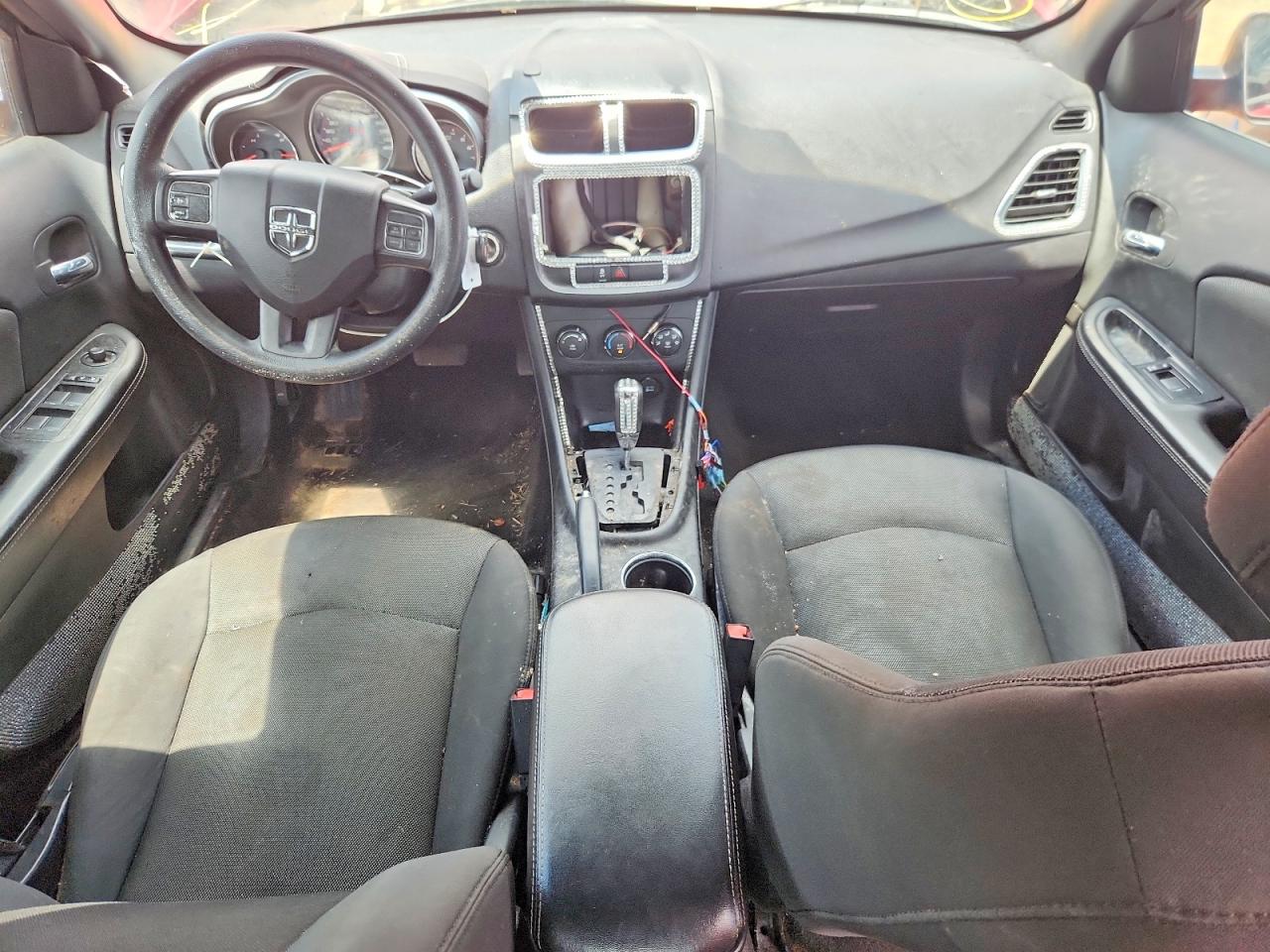 2014 Dodge Avenger Se Red vin: 1C3CDZAB9EN116544