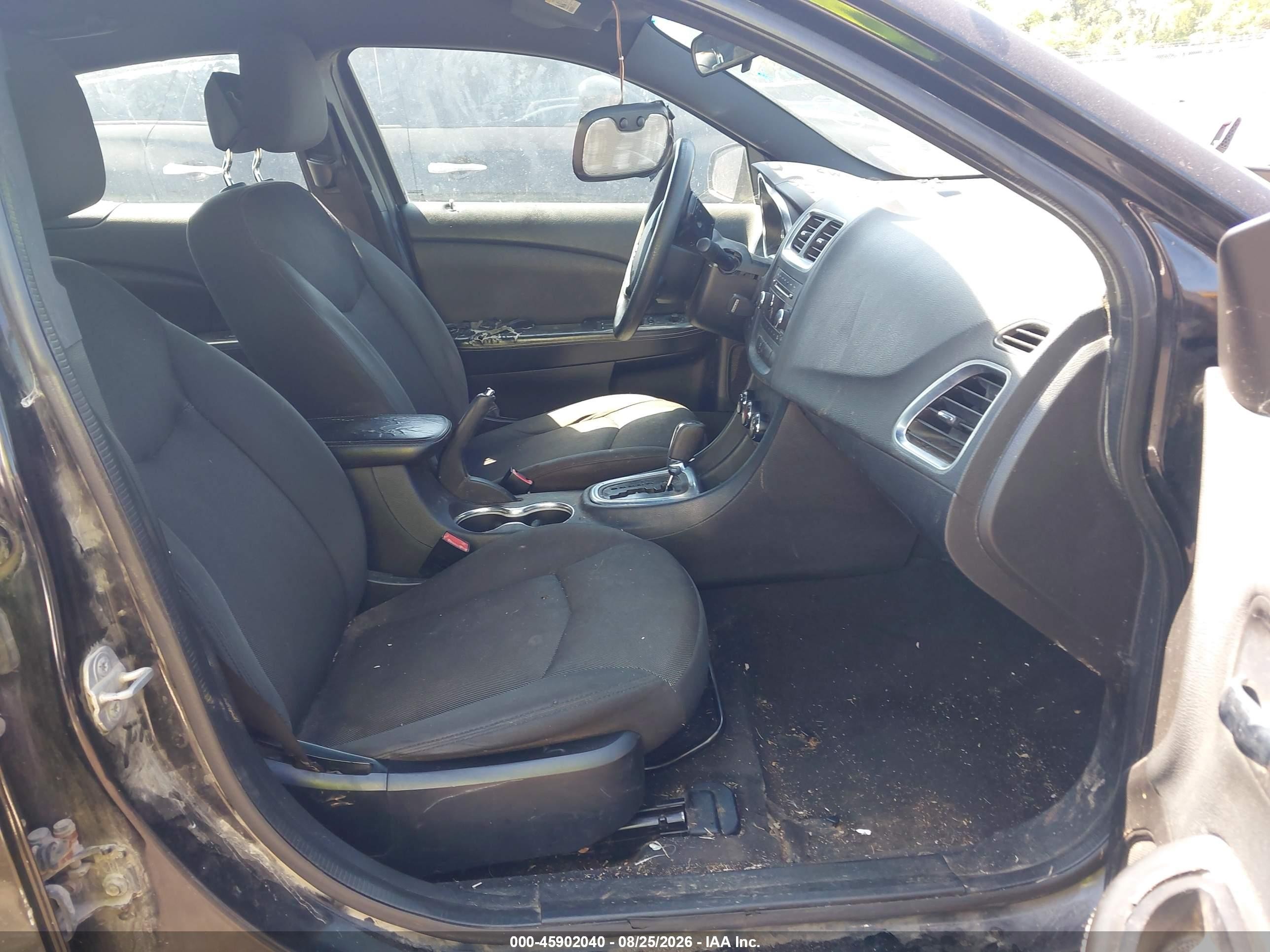 2014 Dodge Avenger Se Black vin: 1C3CDZAB9EN161919