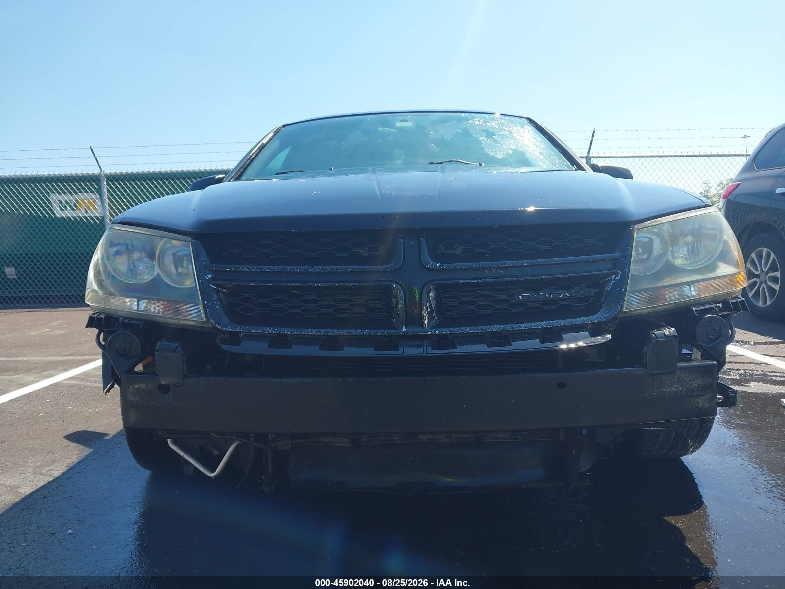 2014 Dodge Avenger Se Black vin: 1C3CDZAB9EN161919