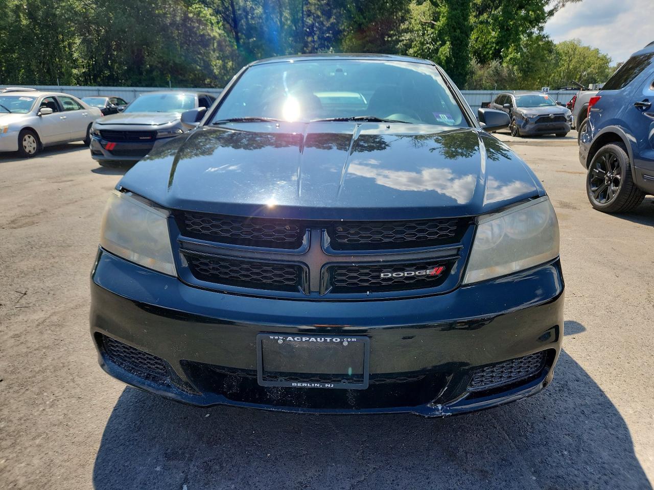 2014 Dodge Avenger Se Black vin: 1C3CDZAB9EN167218