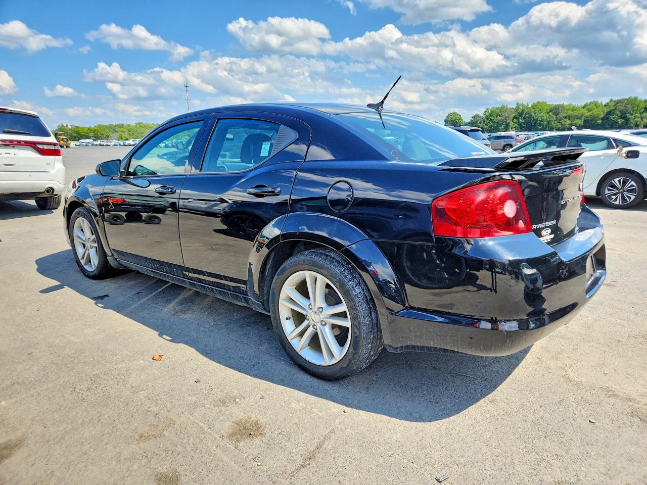 2014 Dodge Avenger Se Black vin: 1C3CDZAB9EN167218