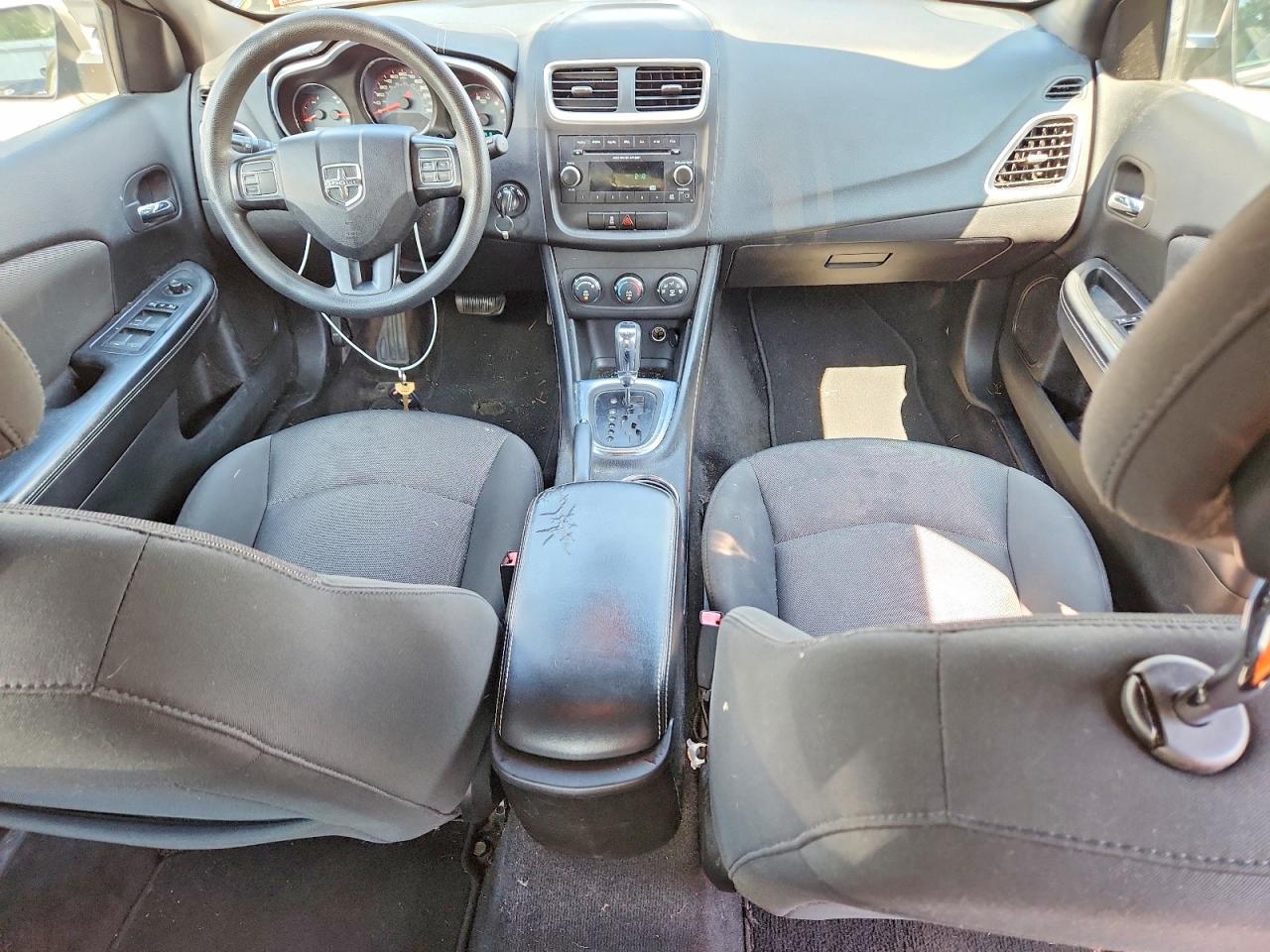 2014 Dodge Avenger Se Black vin: 1C3CDZAB9EN167218