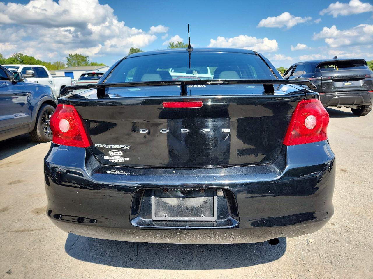 2014 Dodge Avenger Se Black vin: 1C3CDZAB9EN167218