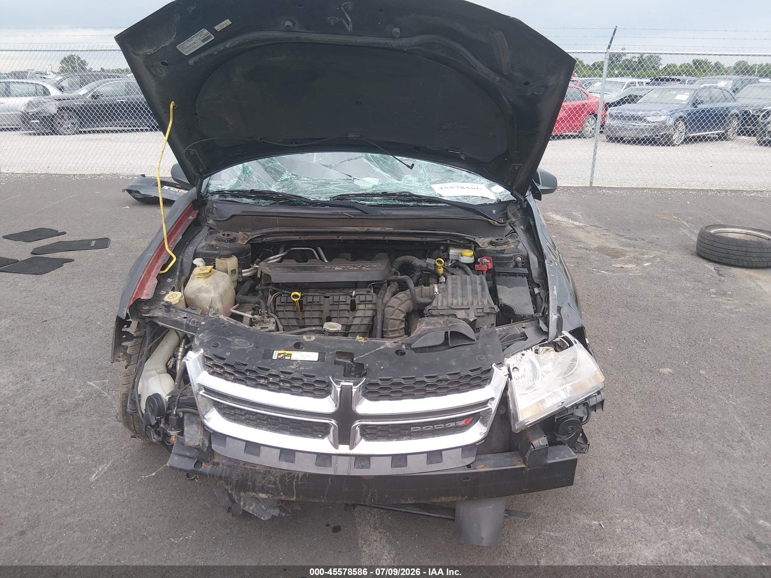 2014 Dodge Avenger Se Black vin: 1C3CDZAB9EN173200