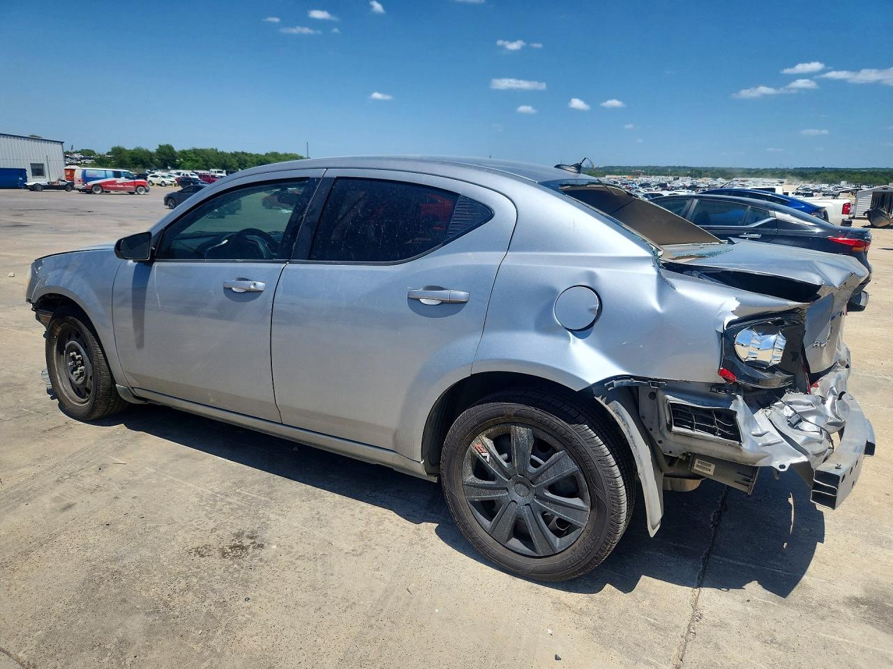 2014 Dodge Avenger Se Серебряный vin: 1C3CDZAB9EN195858