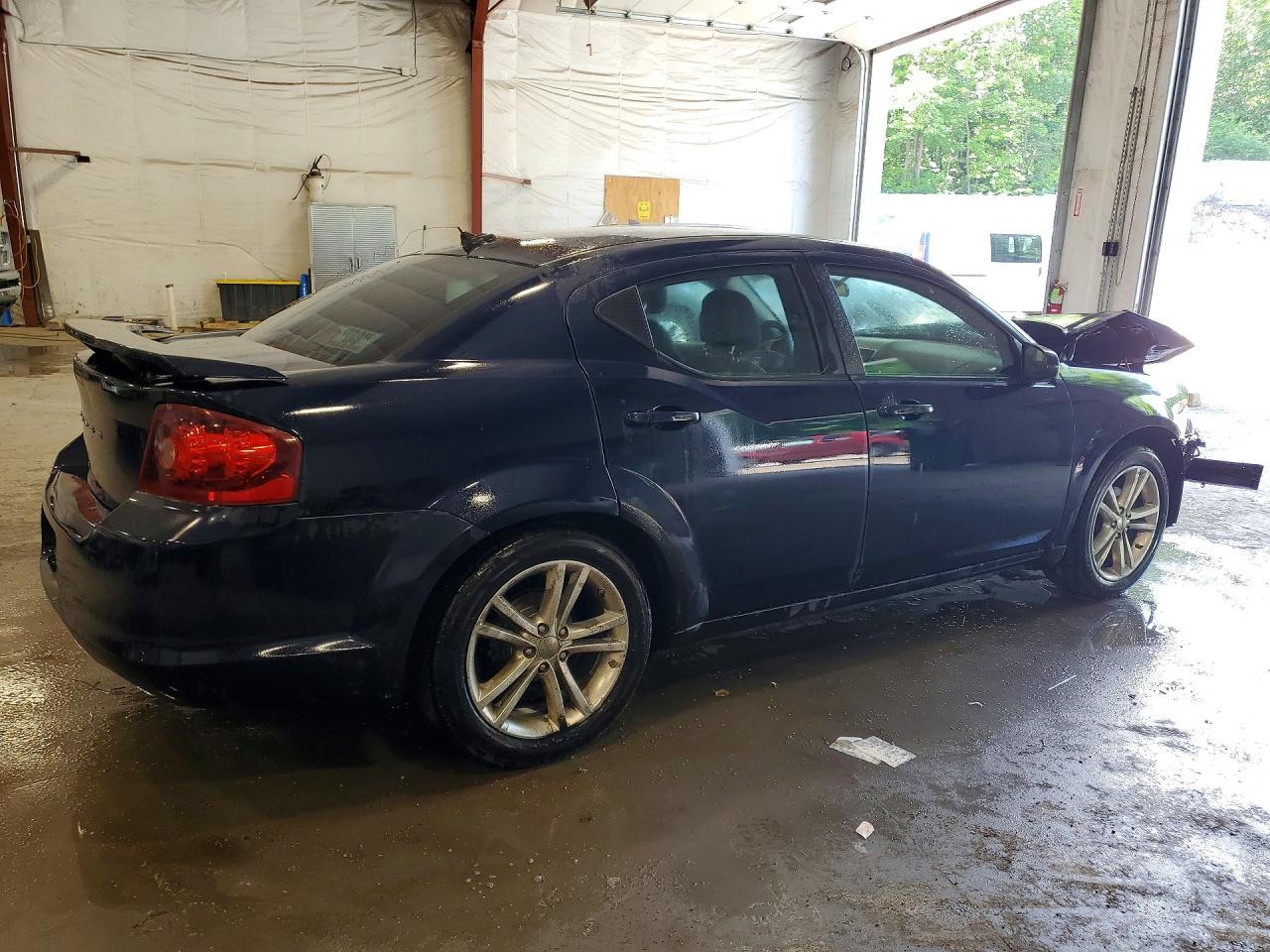 2014 Dodge Avenger Se Blue vin: 1C3CDZAB9EN203246