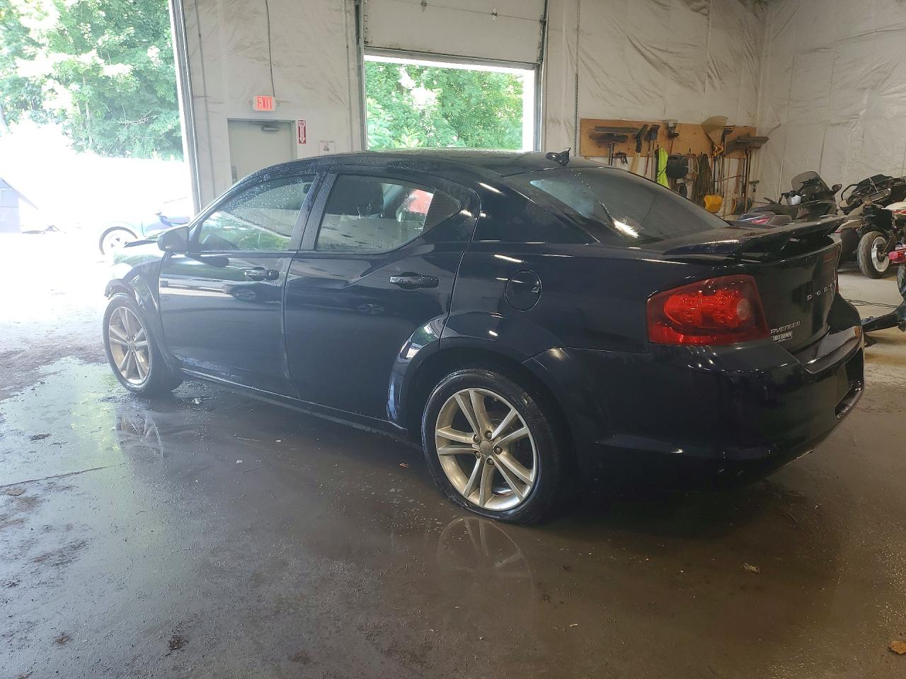 2014 Dodge Avenger Se Blue vin: 1C3CDZAB9EN203246