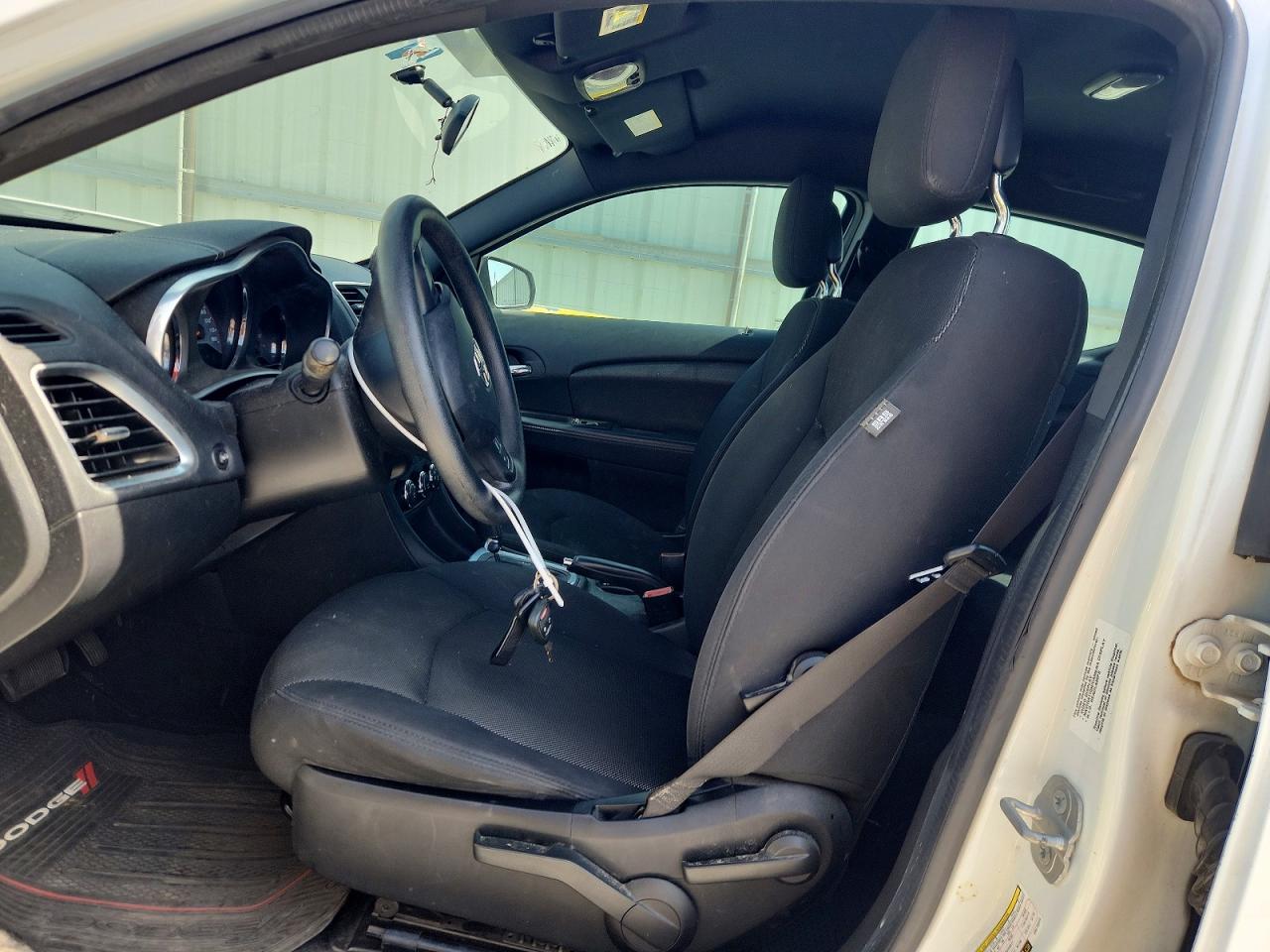 2014 Dodge Avenger Se White vin: 1C3CDZAB9EN219320