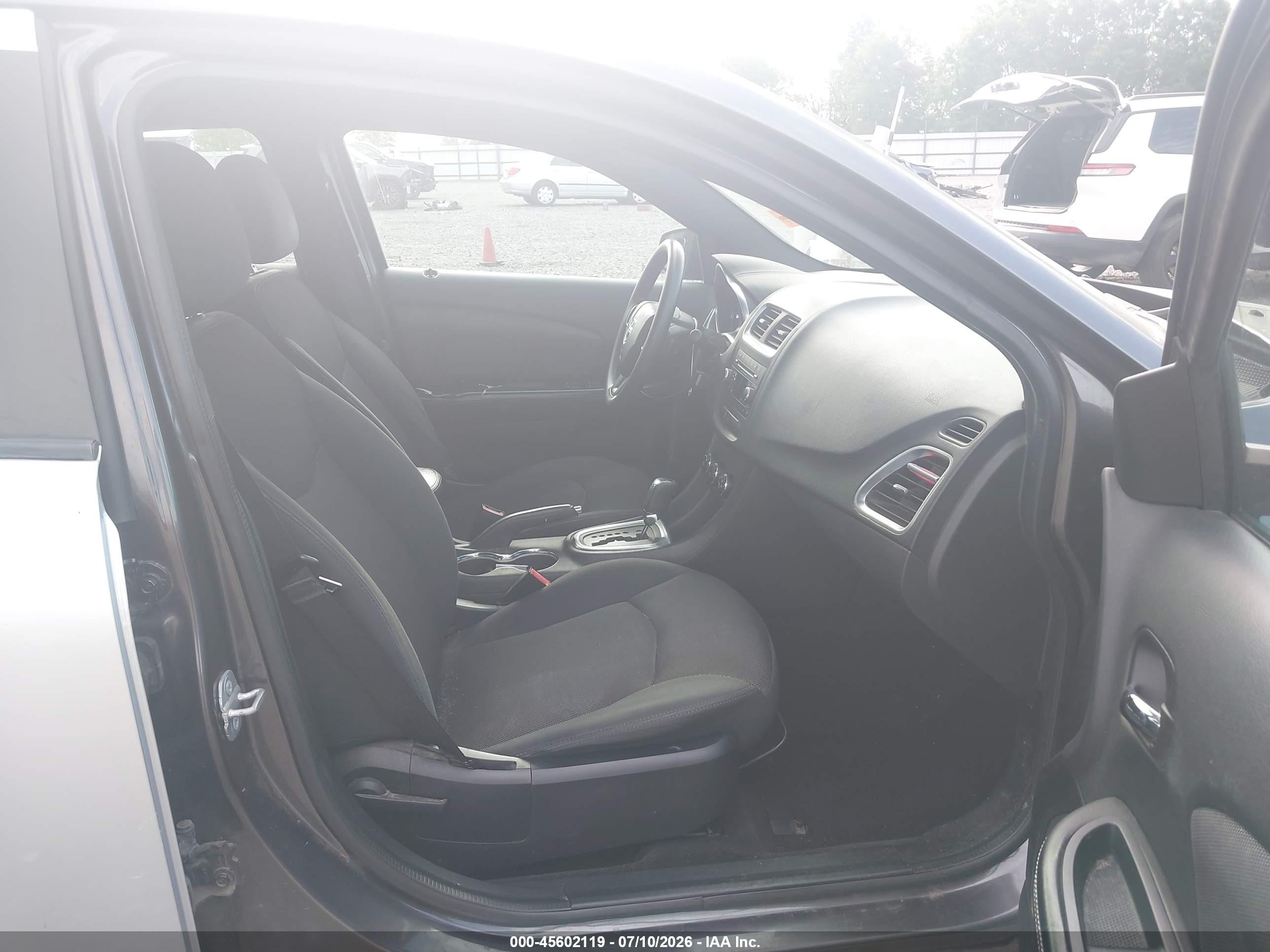 2014 Dodge Avenger Se Gray vin: 1C3CDZAB9EN225490
