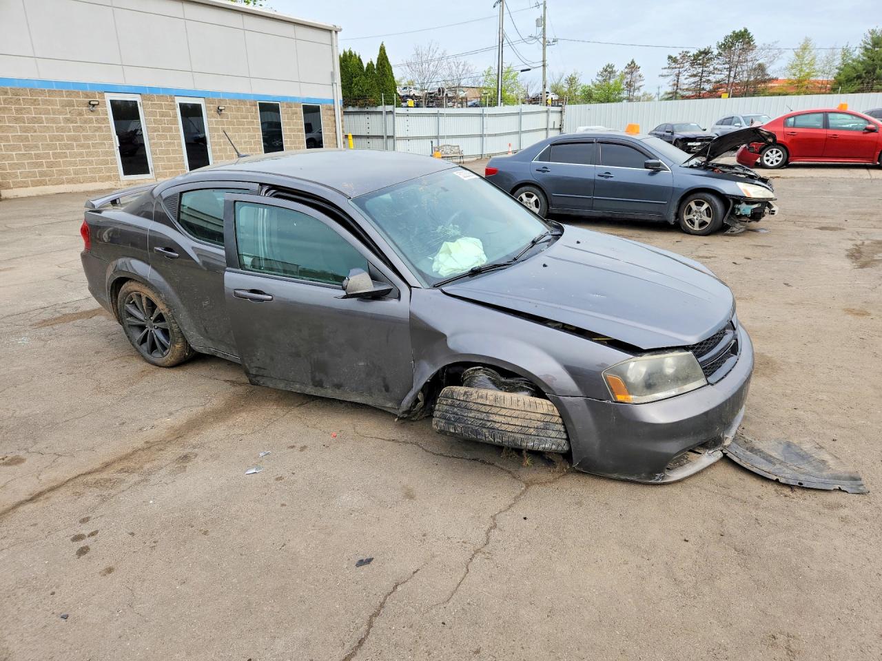 2014 Dodge Avenger Se Charcoal vin: 1C3CDZAB9EN226865