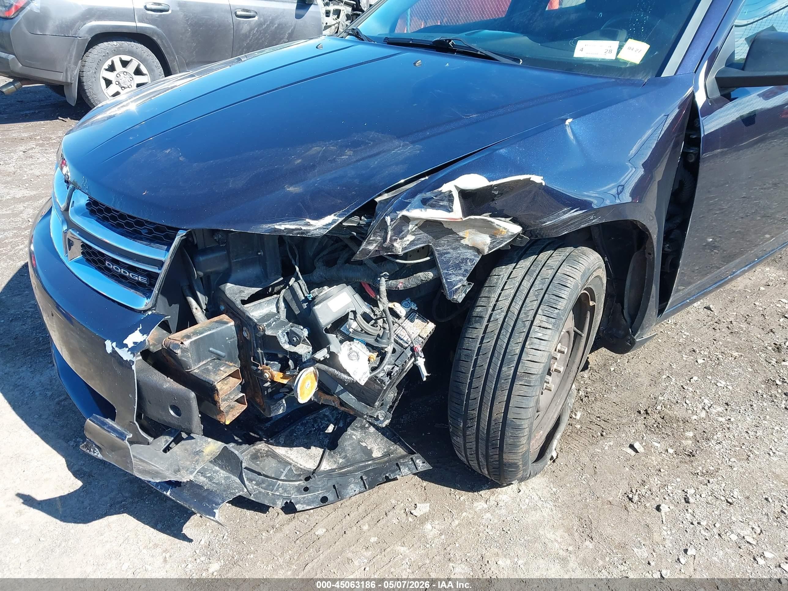 2012 Dodge Avenger Se Black vin: 1C3CDZABXCN165250