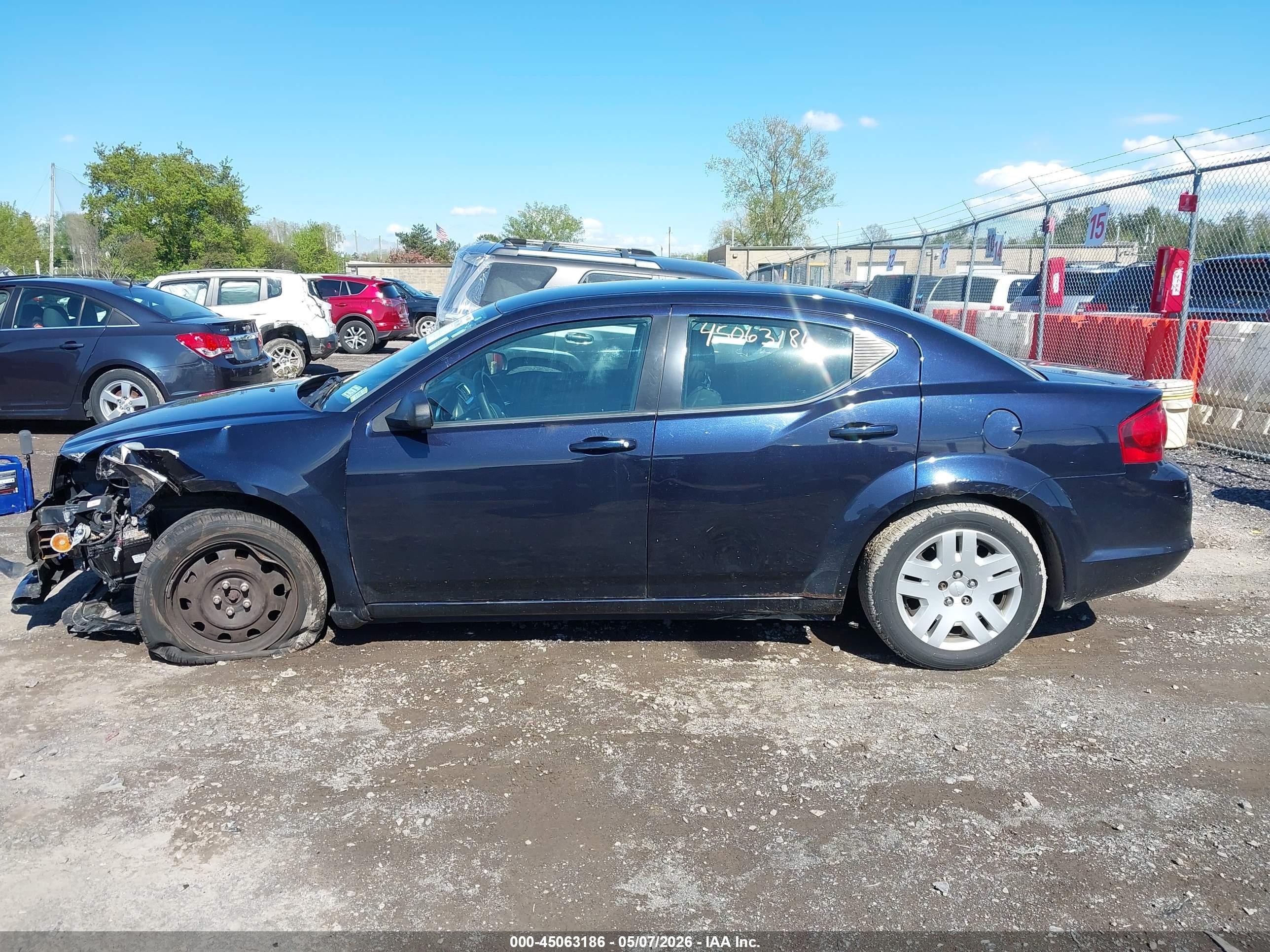 2012 Dodge Avenger Se Black vin: 1C3CDZABXCN165250