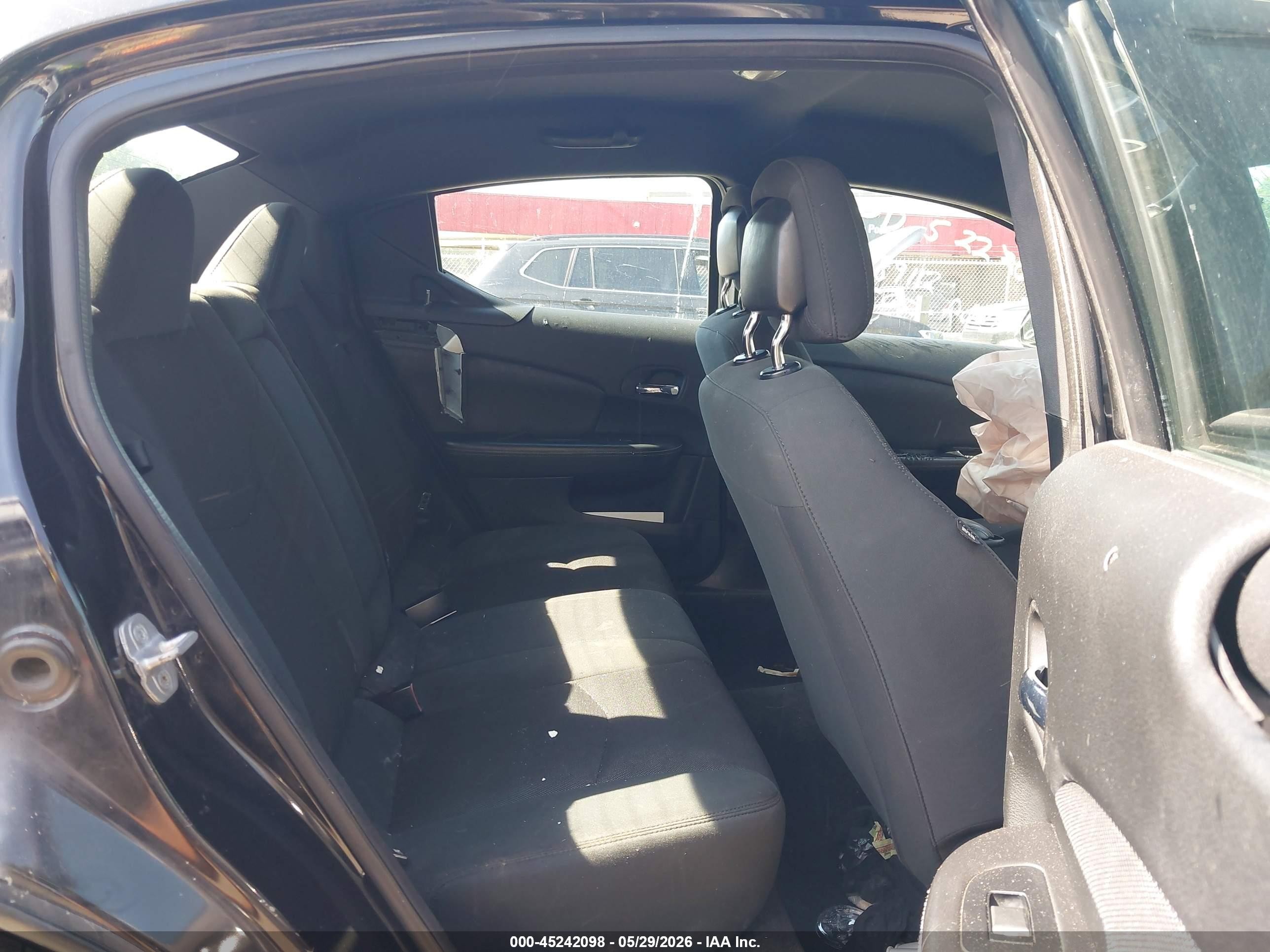 2012 Dodge Avenger Se Black vin: 1C3CDZABXCN171565