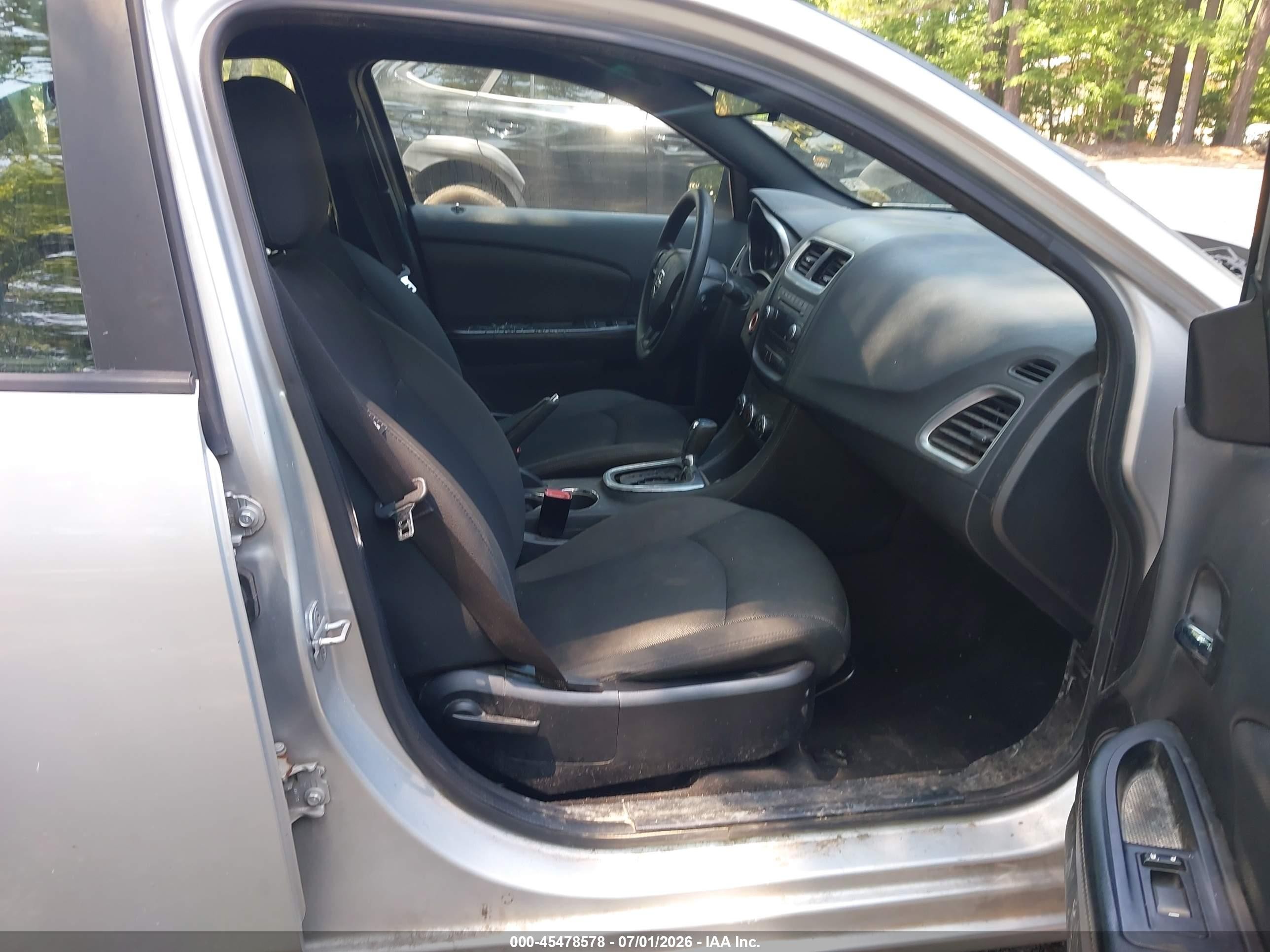 2012 Dodge Avenger Se Silver vin: 1C3CDZABXCN294203
