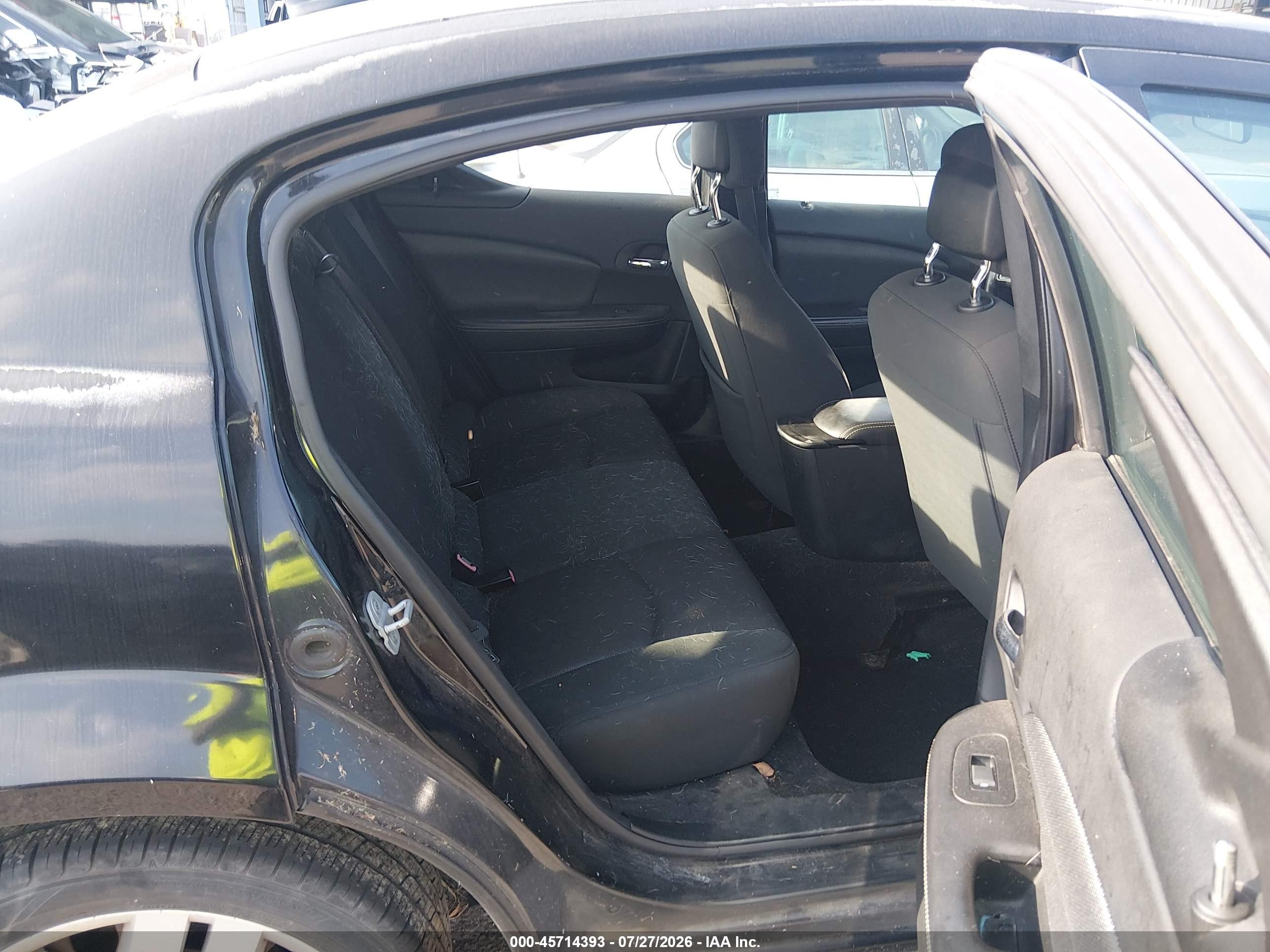 2012 Dodge Avenger Se Черный vin: 1C3CDZABXCN324185