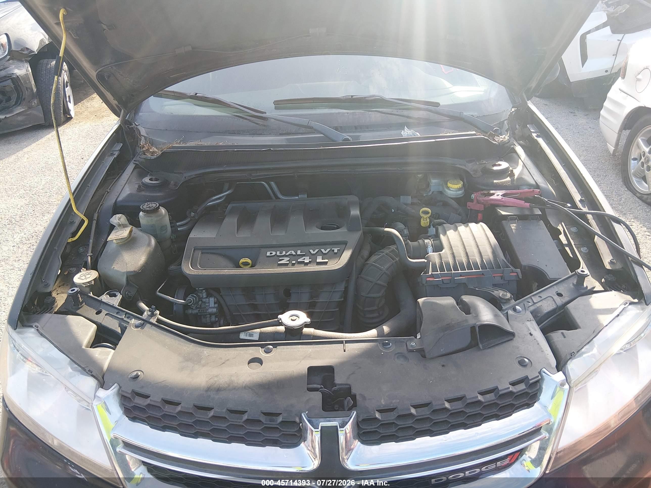 2012 Dodge Avenger Se Черный vin: 1C3CDZABXCN324185