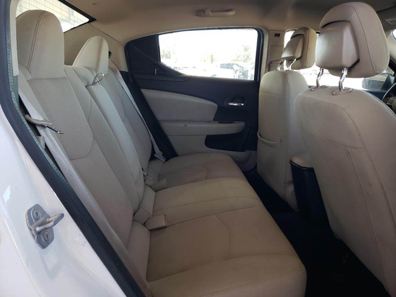 2013 Dodge Avenger White vin: 1C3CDZABXDN590162