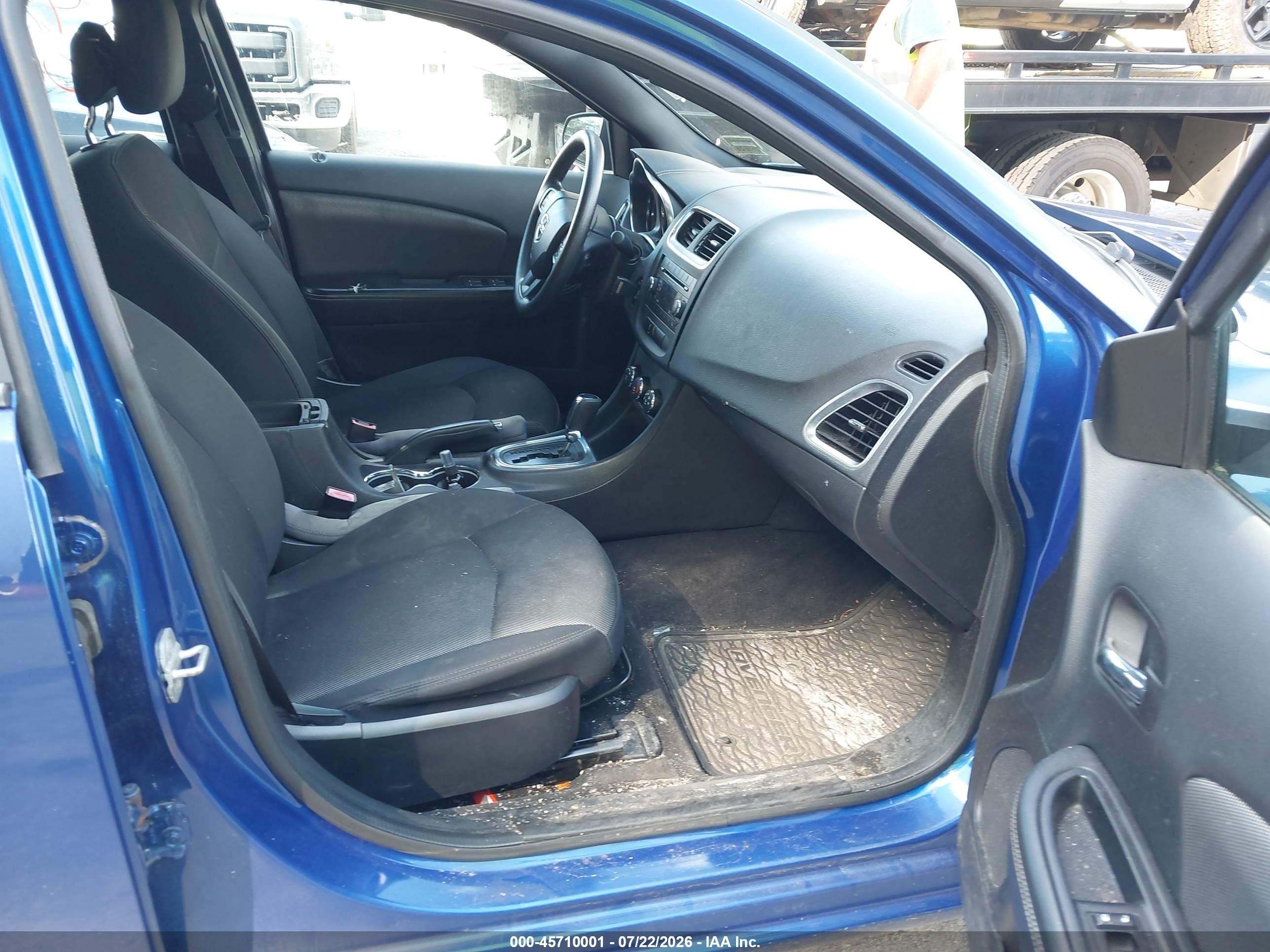 2013 Dodge Avenger Se Blue vin: 1C3CDZABXDN628327