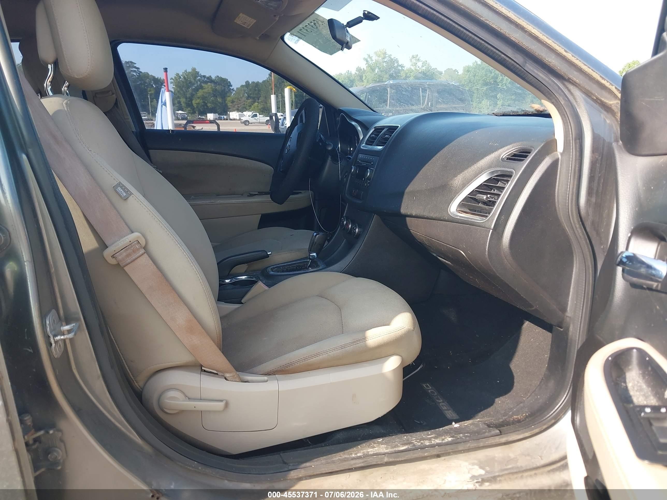 2013 Dodge Avenger Se Gray vin: 1C3CDZABXDN644477