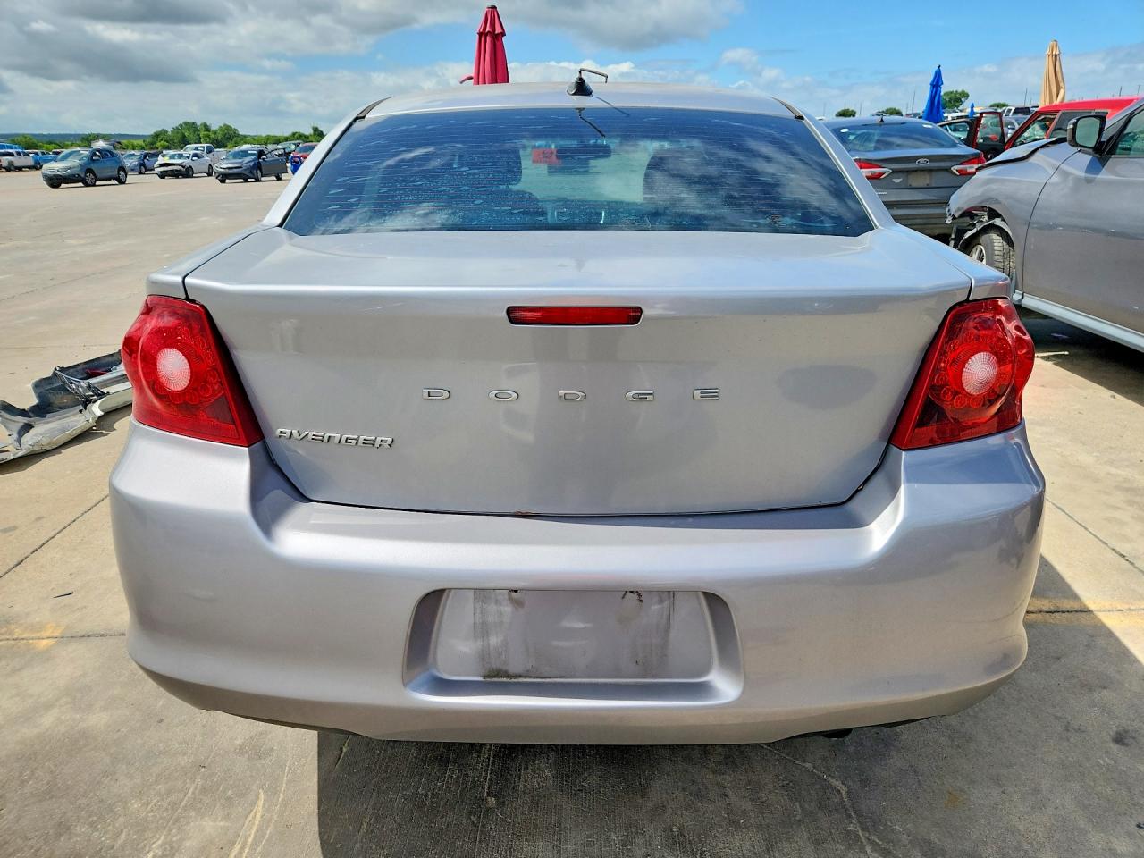 2013 Dodge Avenger Se Gray vin: 1C3CDZABXDN756485