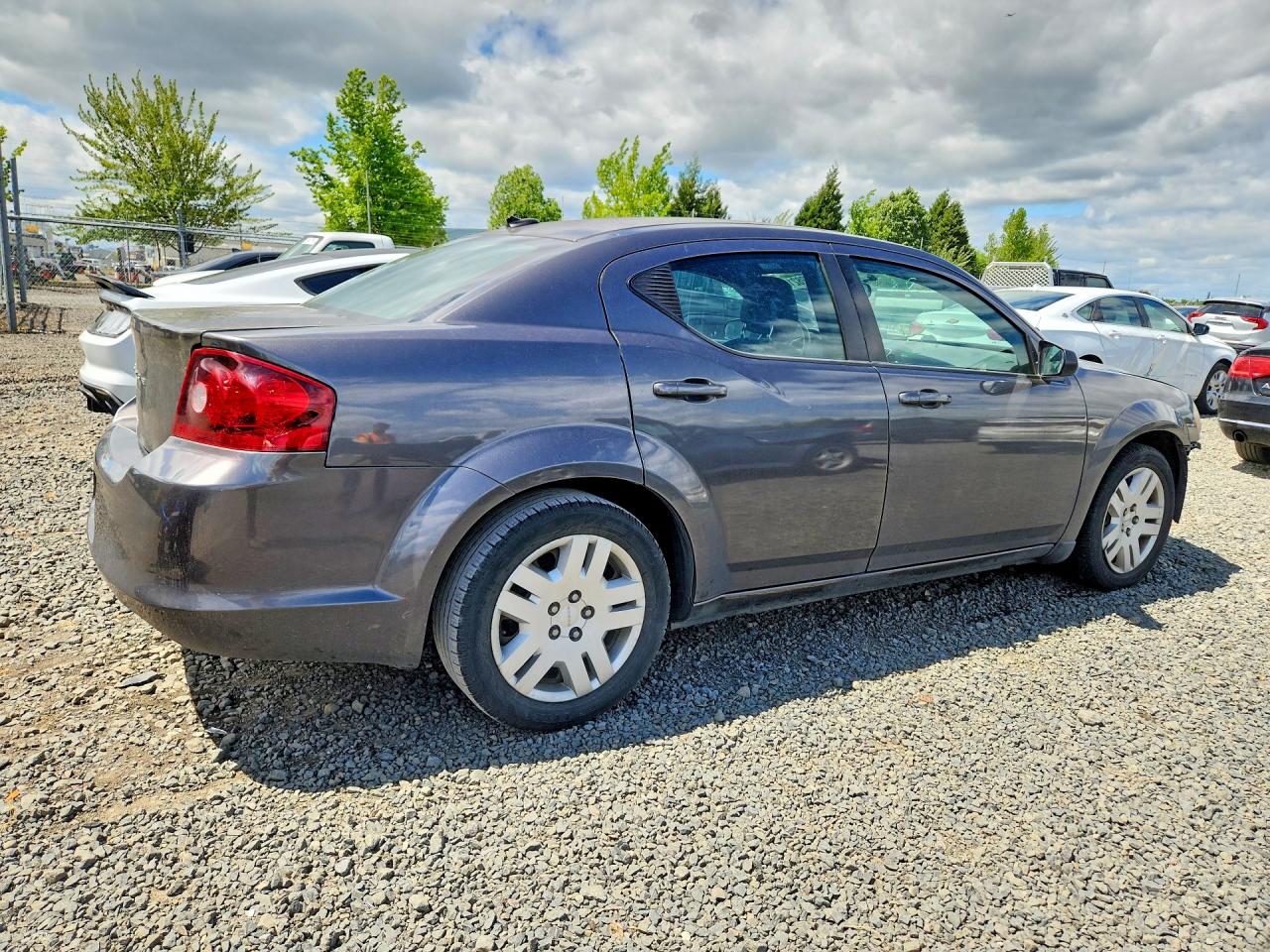 2014 Dodge Avenger Se Угольный vin: 1C3CDZABXEN221206