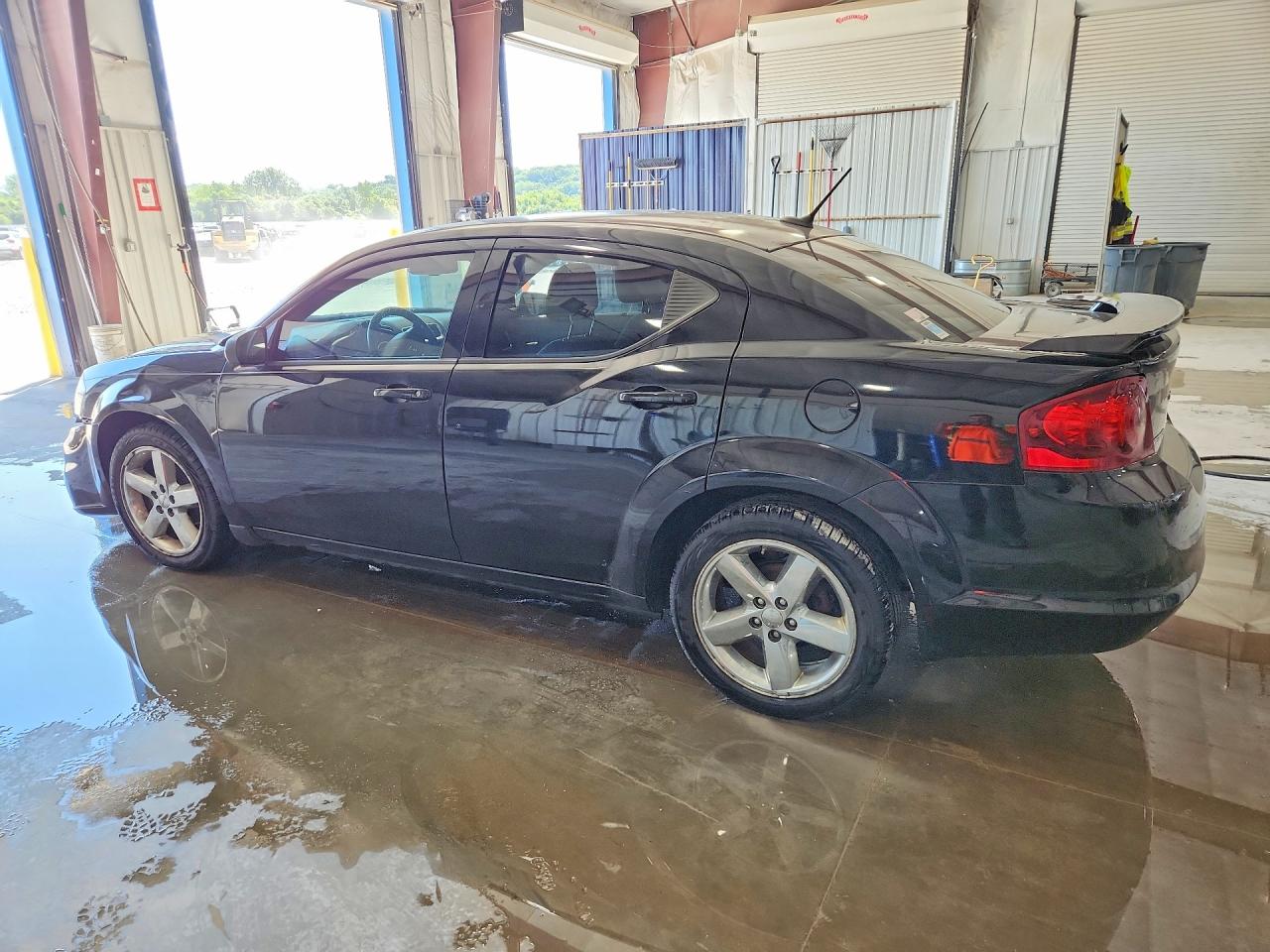 2014 Dodge Avenger Se Черный vin: 1C3CDZABXEN224221