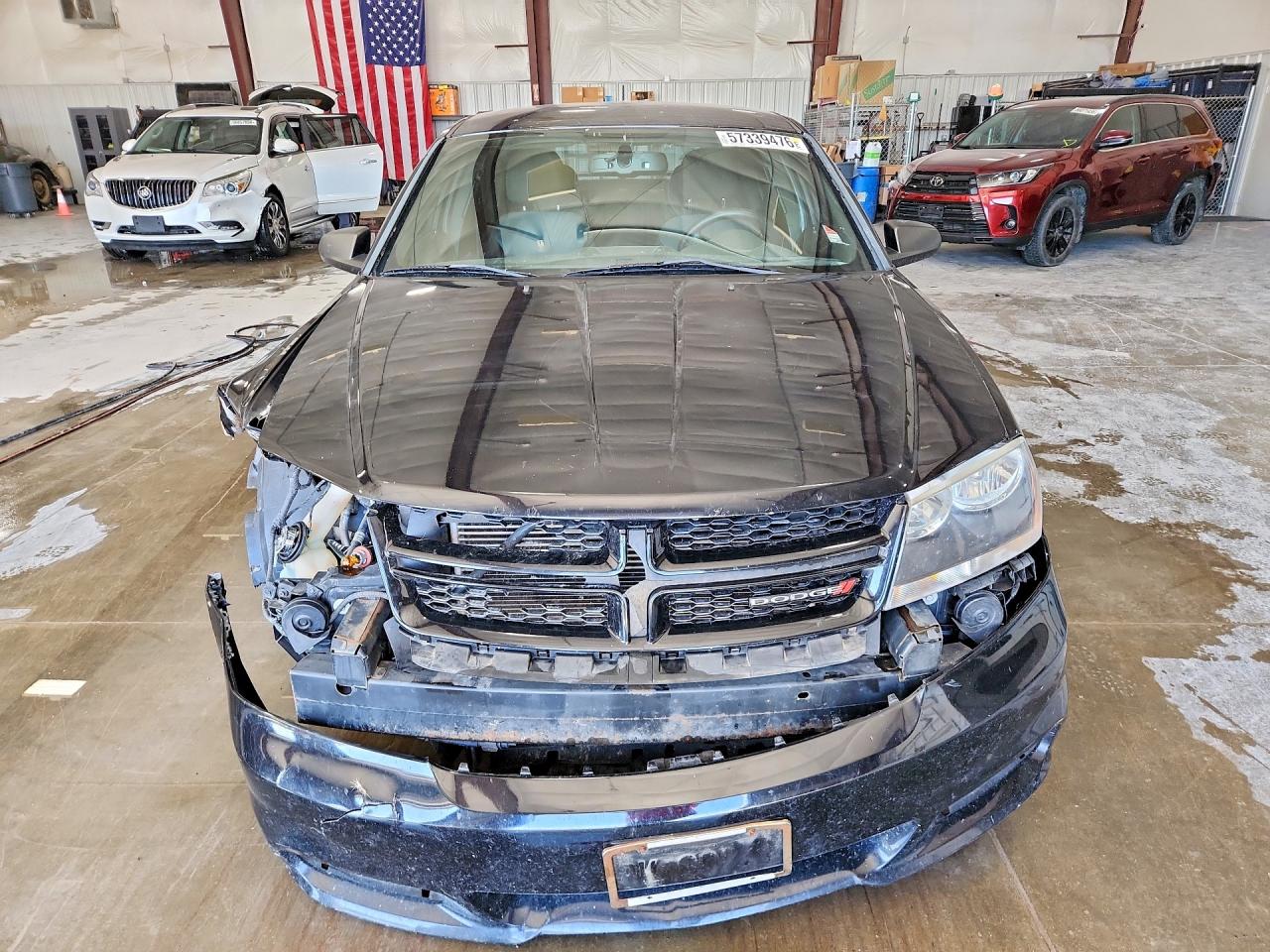2014 Dodge Avenger Se Черный vin: 1C3CDZABXEN224221