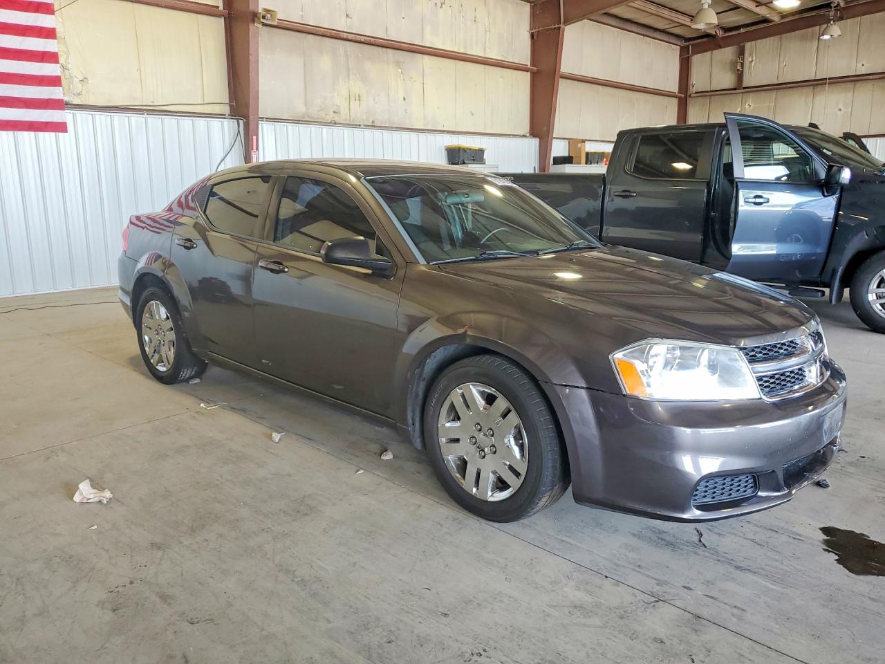 2014 Dodge Avenger Se Gray vin: 1C3CDZABXEN227488