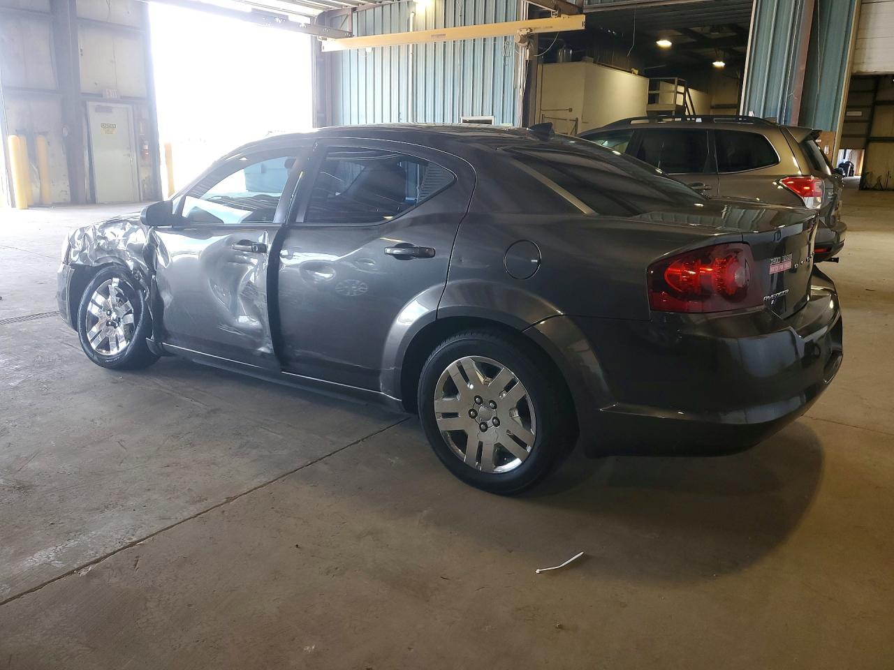 2014 Dodge Avenger Se Gray vin: 1C3CDZABXEN227488