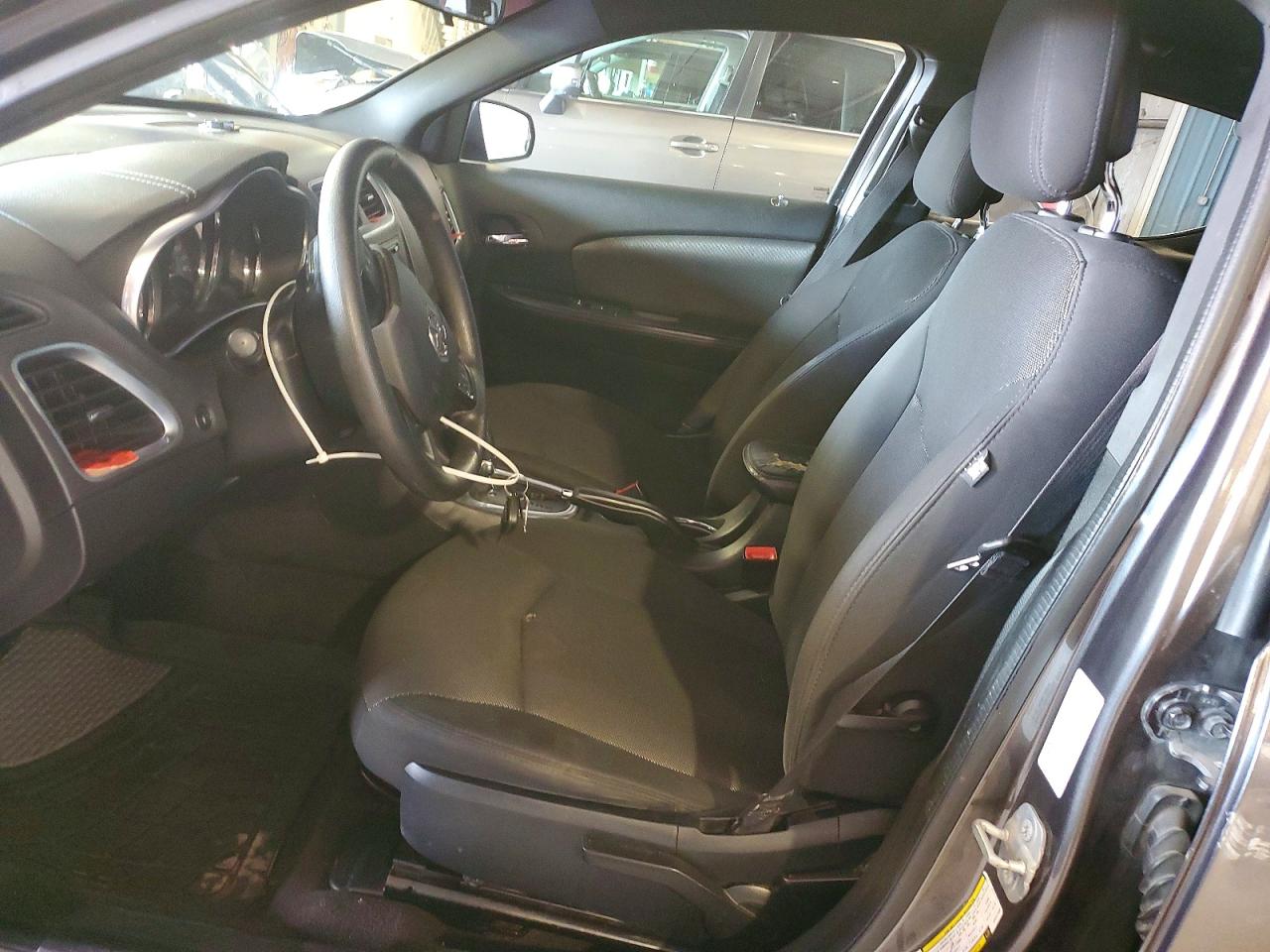 2014 Dodge Avenger Se Gray vin: 1C3CDZABXEN227488