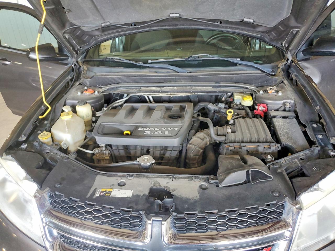 2014 Dodge Avenger Se Gray vin: 1C3CDZABXEN227488