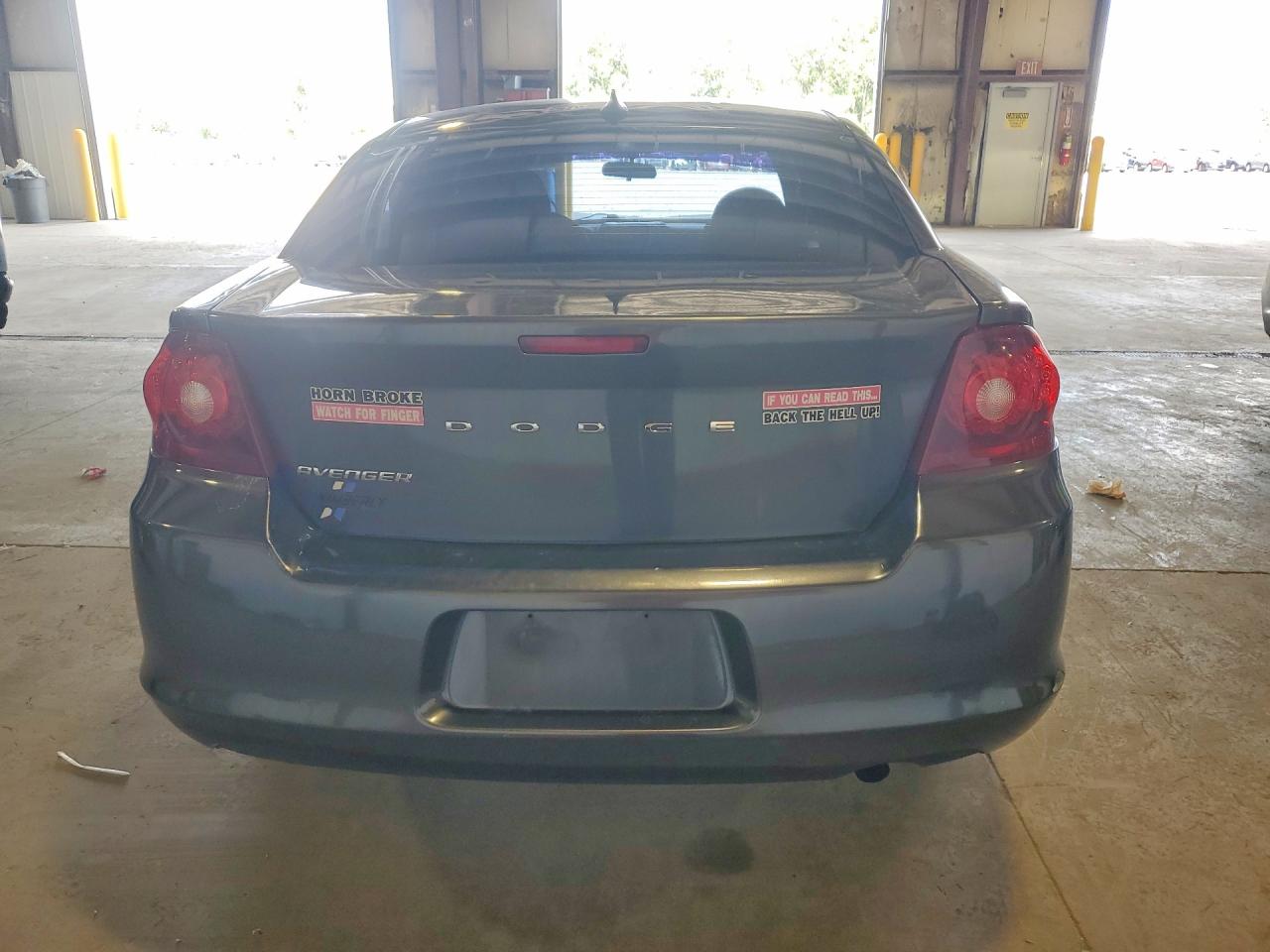 2014 Dodge Avenger Se Gray vin: 1C3CDZABXEN227488