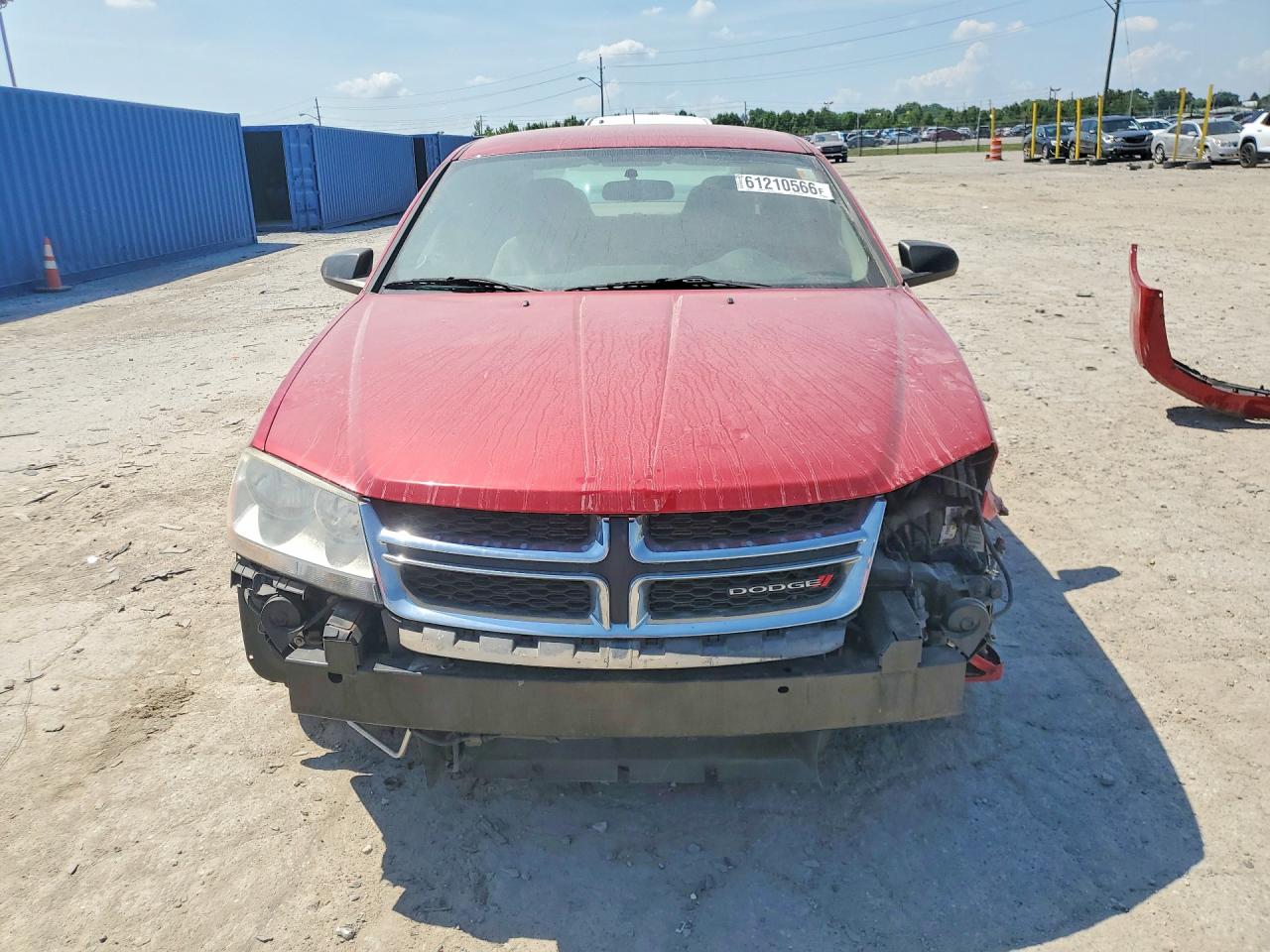 2012 Dodge Avenger Se Red vin: 1C3CDZAG0CN322053