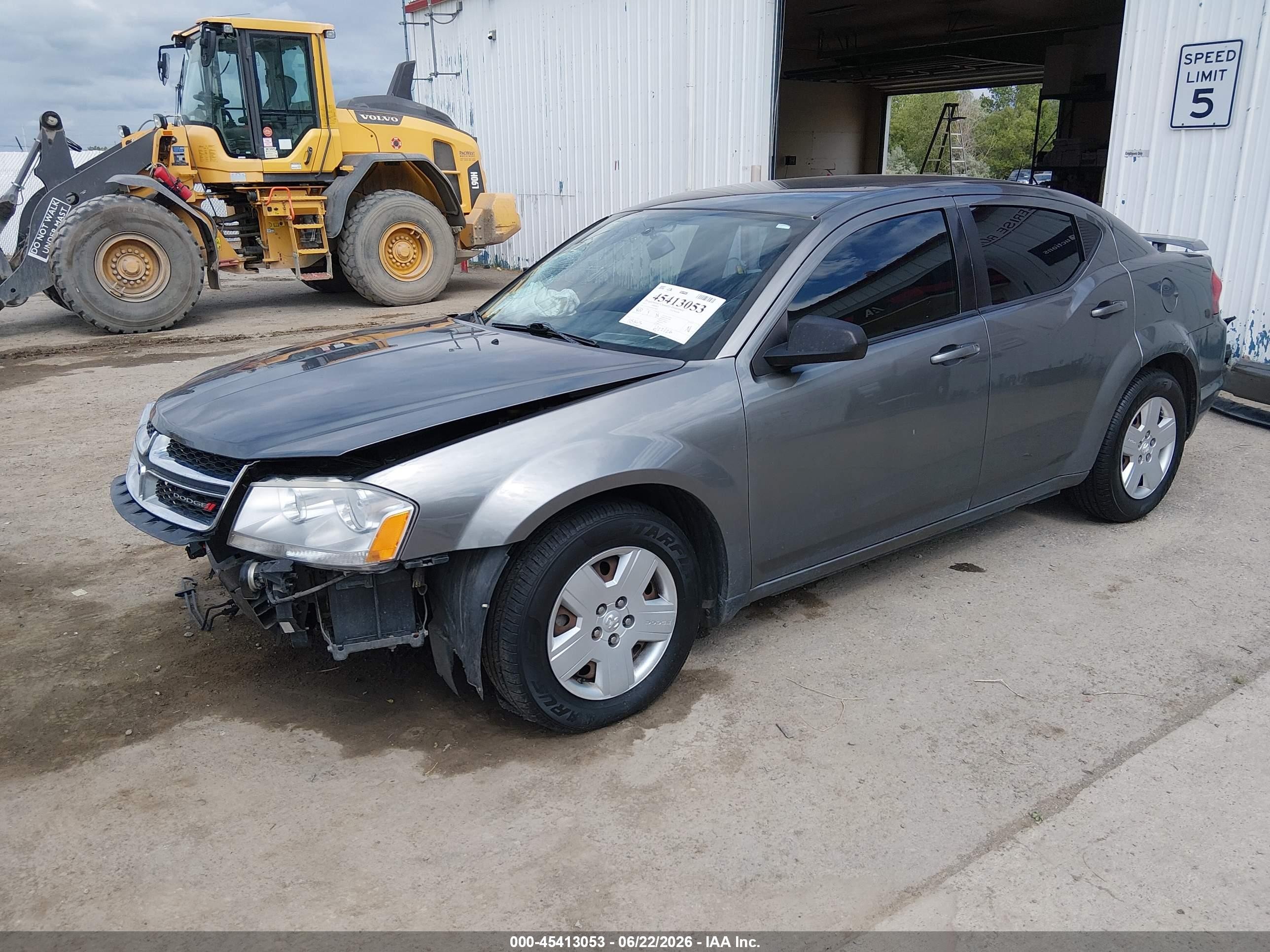 2013 Dodge Avenger Se V6 Gray vin: 1C3CDZAG0DN575830